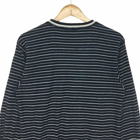 Hang Ten Vtg 90' HANG TEN SURFING Striped Sweatshirt Sweater Pullover Size US S / EU 44-46 / 1 - 6 Thumbnail