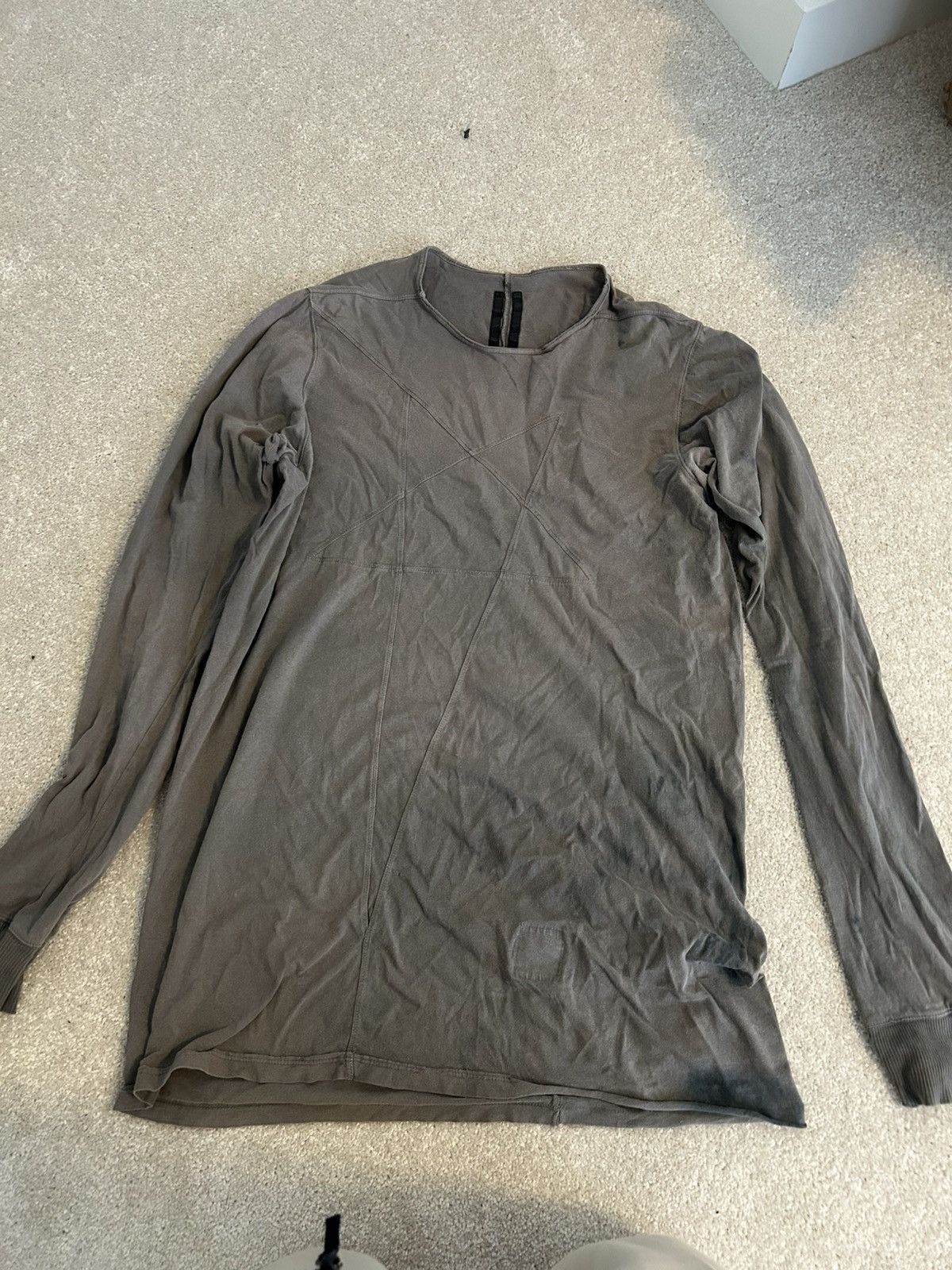 Rick Owens Rick Owens Dust Pentagram Longsleeve Size US XL / EU 56 / 4 - 1 Thumbnail