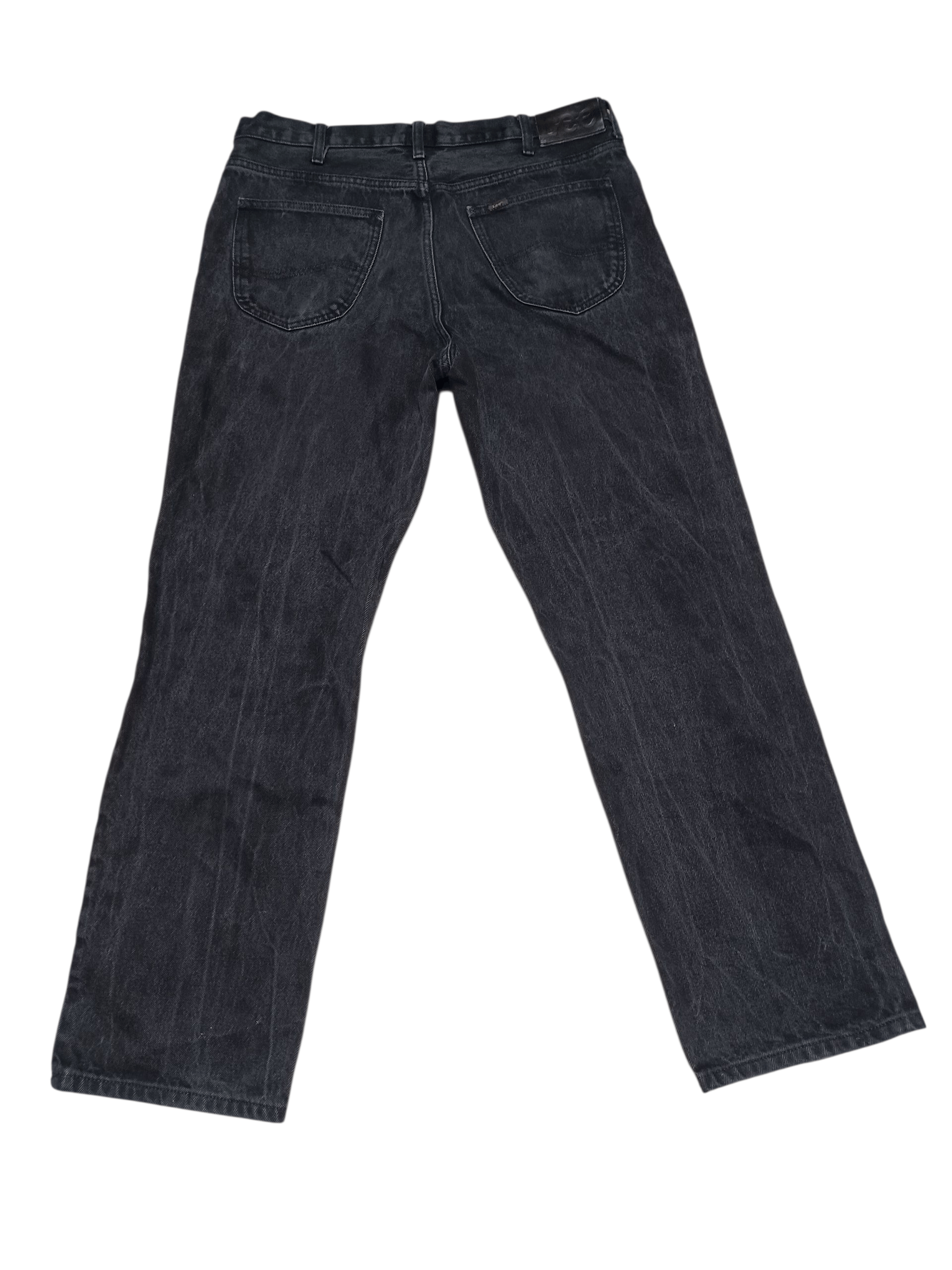Lee LEE VINTAGE BLACK WASHED BROOKLYN COMFORT W36 L32 JEANS Size US 36 / EU 52 - 2 Thumbnail