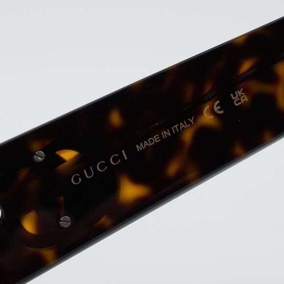Gucci Gucci GG1951S 002 Sunglasses Havana Cat Eye Frame Size ONE SIZE - 10 Thumbnail