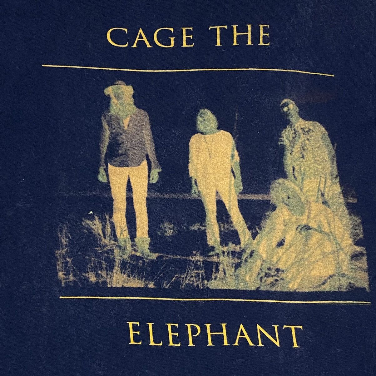 Band Tees × Tultex × Vintage Rock band cage the elephant Size US S / EU 44-46 / 1 - 2 Thumbnail