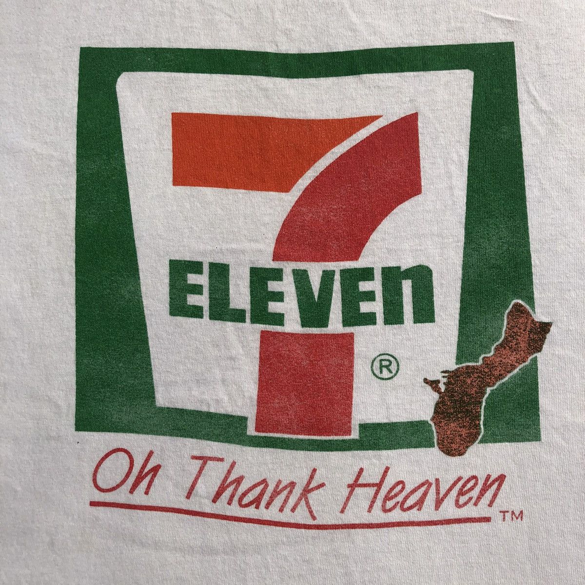 Junk Food × Vintage Vintage 90’s Seven Eleven Shirt Distressed Size US L / EU 52-54 / 3 - 3 Thumbnail