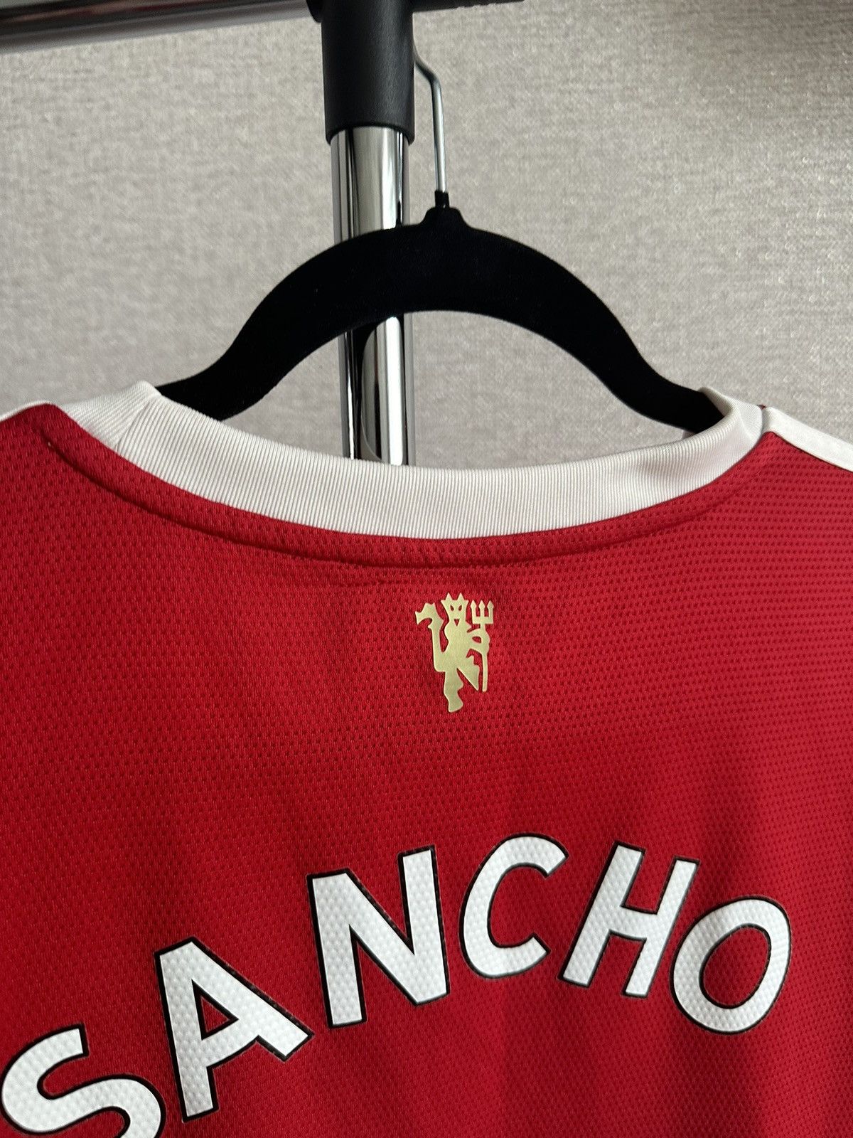 Adidas 2021/22 Adidas Sancho #25 Home Soccer Jersey Size US XXL / EU 58 / 5 - 18 Thumbnail