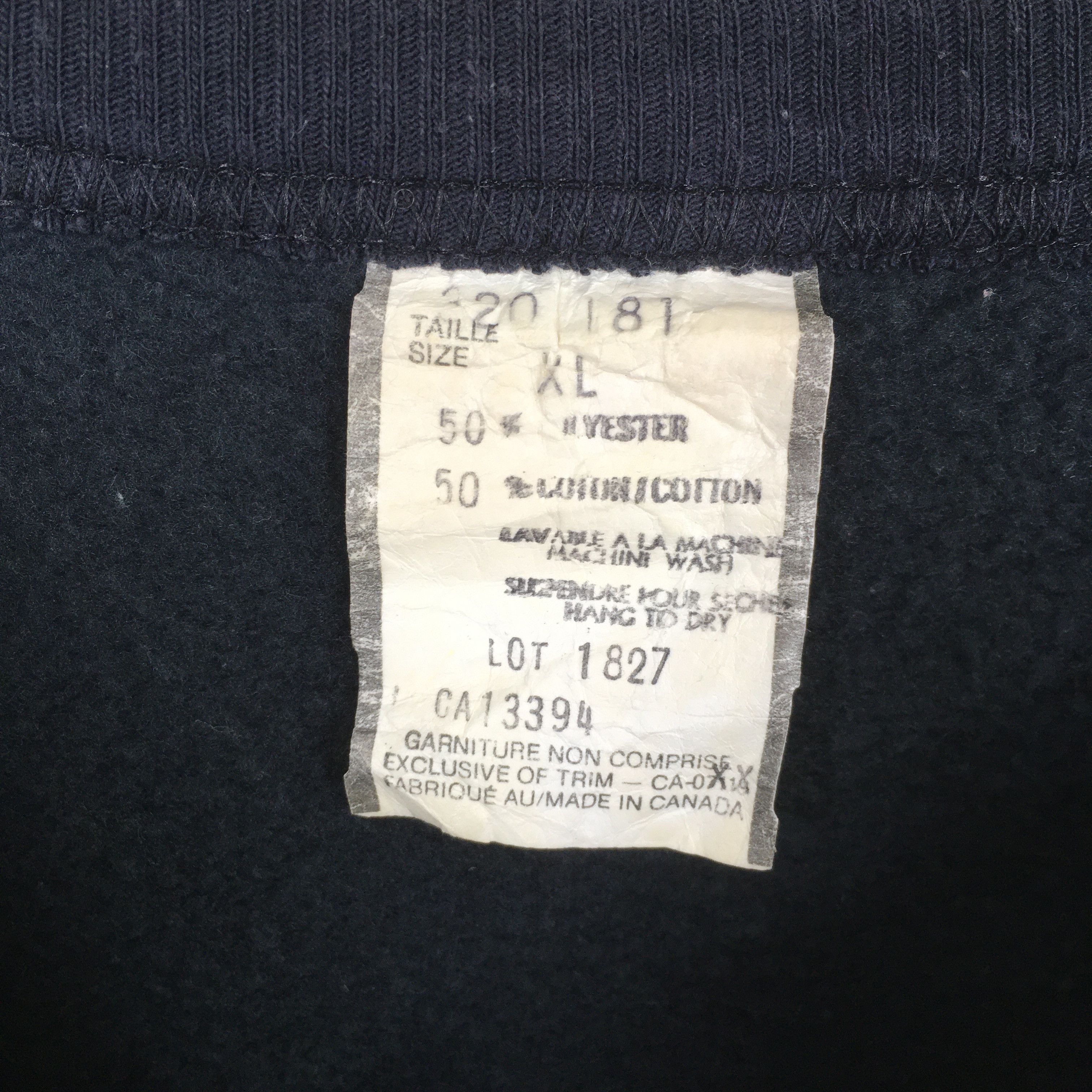 Hard Rock Cafe Vintage Hard Rock Cafe New York Black Sweatshirt XLarge Size US XL / EU 56 / 4 - 5 Thumbnail