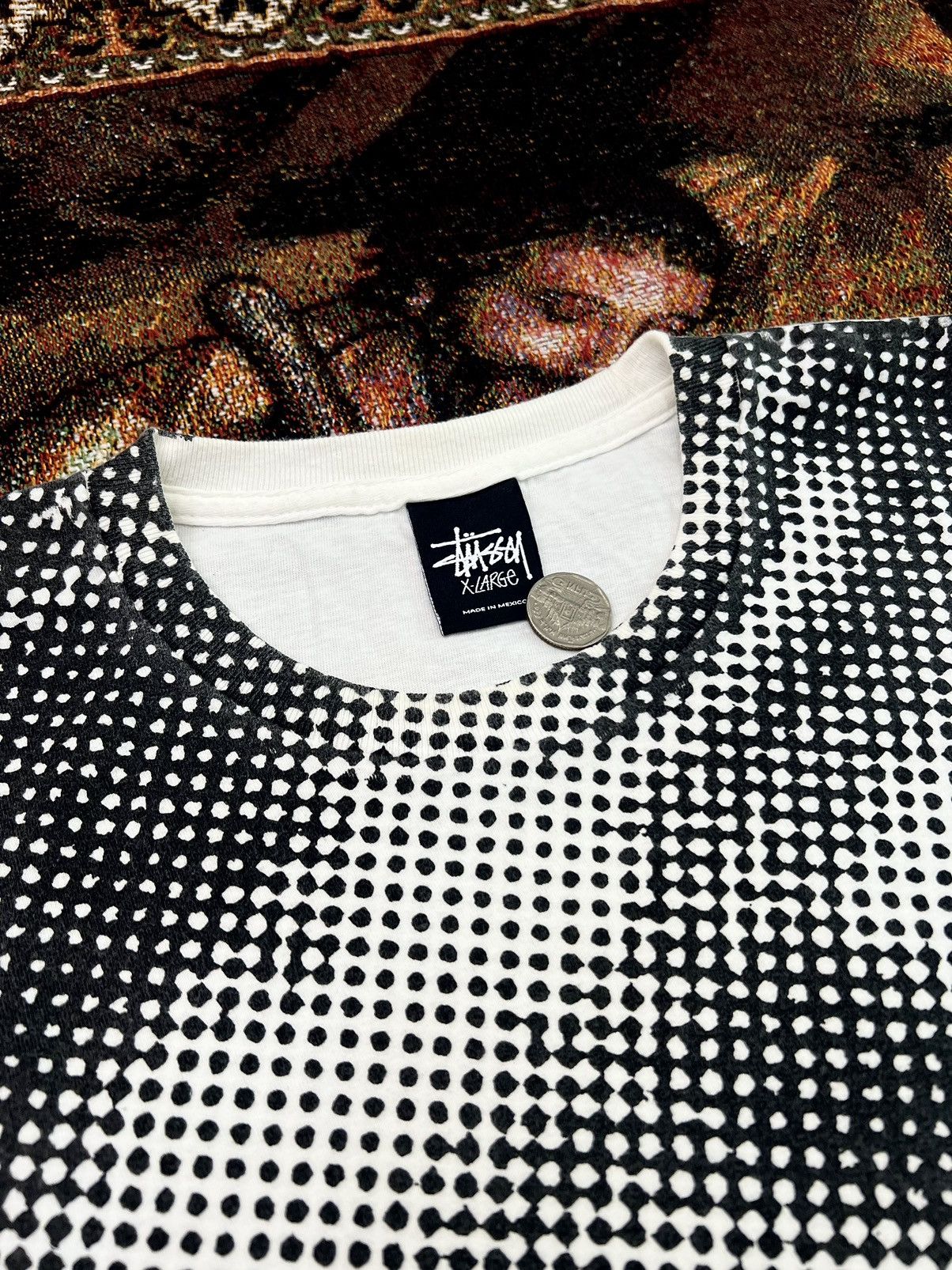 Stussy Stussy Peter Tosh AOP Tee Size US XL / EU 56 / 4 - 4 Thumbnail