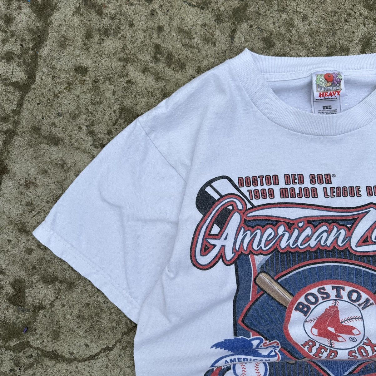 If Six Was Nine VTG Women’s Boston Red Sox 1999 T-shirts Big Logo Size 18/20 Size XXL / US 16-18 / IT 52-54 - 6 Thumbnail