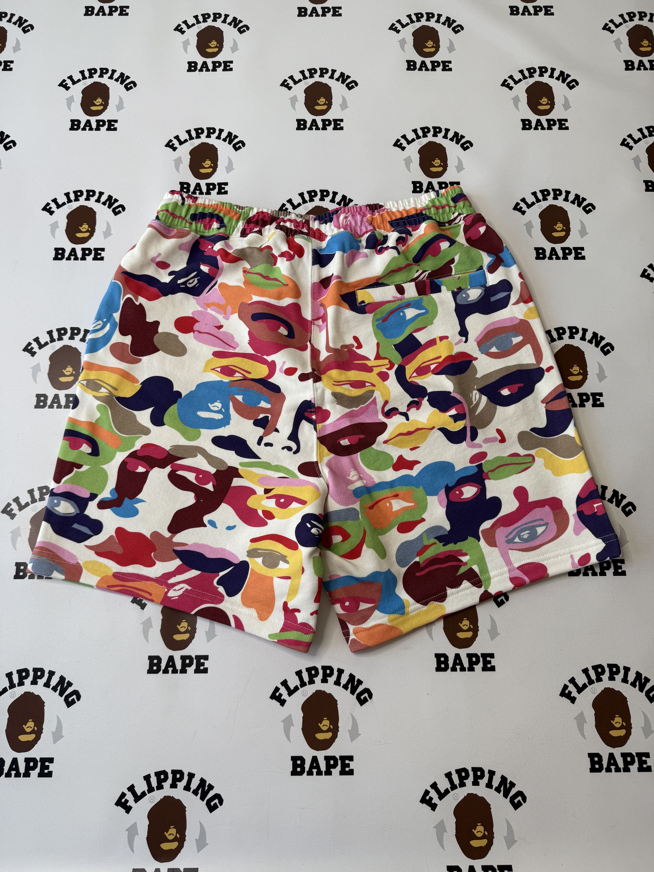Bape × KidSuper BAPE X KIDSUPER CAMO SWEAT SHORTS Size US 32 / EU 48 - 2 Thumbnail