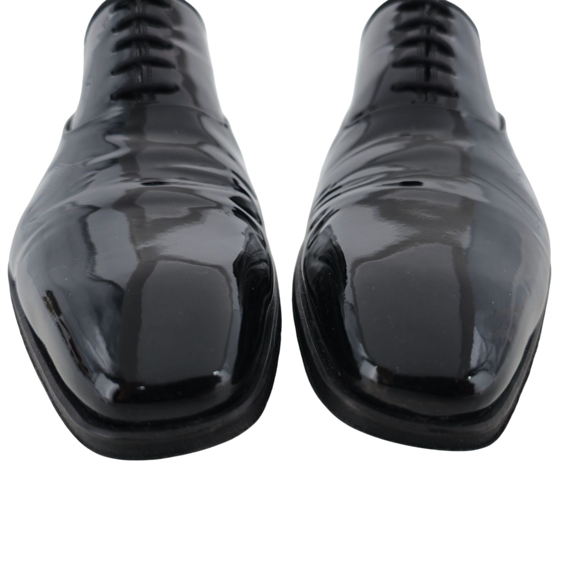 Magnanni Magnanni Saks Fifth Ave Black Patent Leather Dress Shoes Men Size US 11.5 / EU 44-45 - 11 Thumbnail