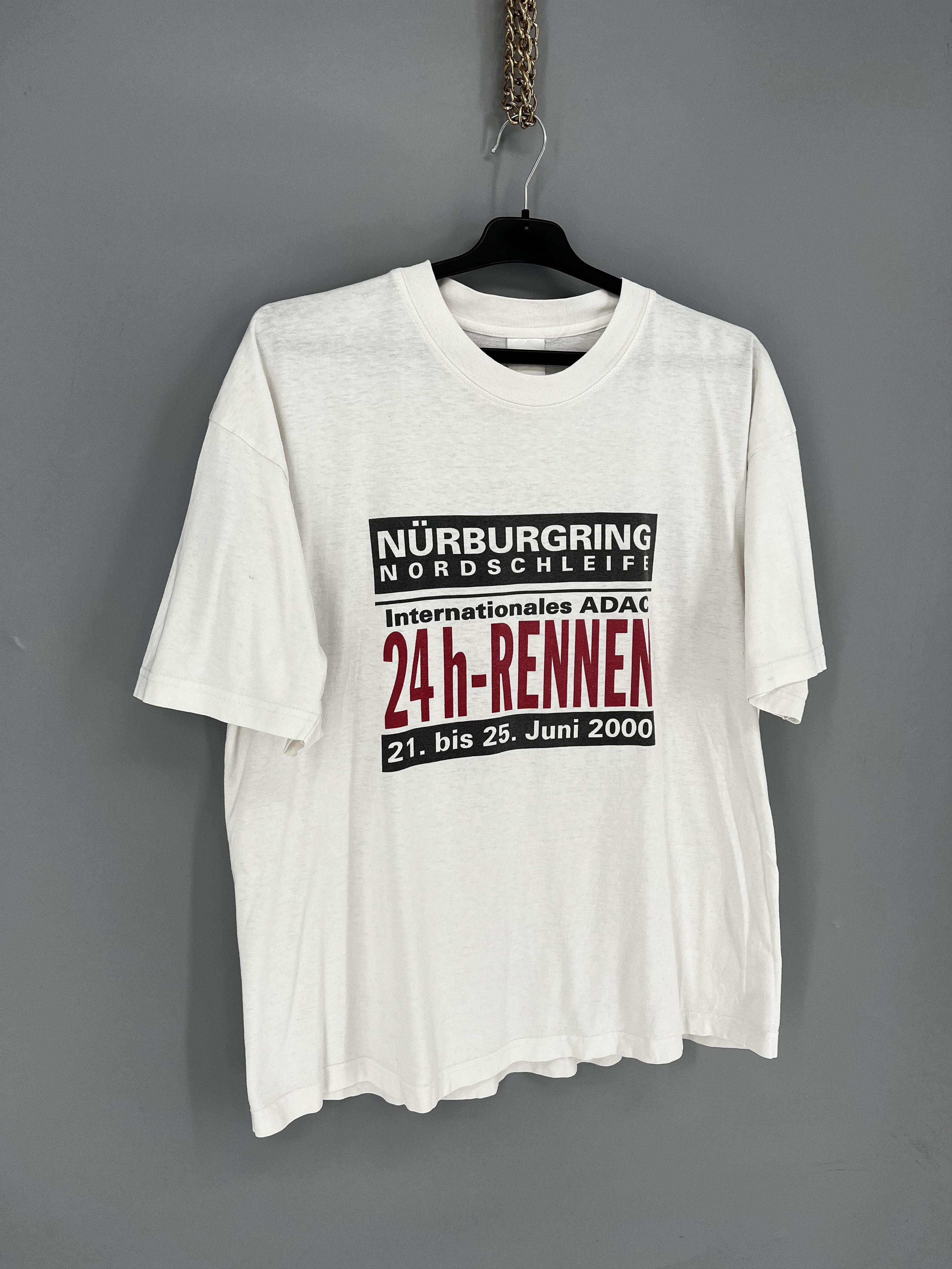 Vintage Nürburgring 24h Race Tee 2000 Germany Motorsport XL