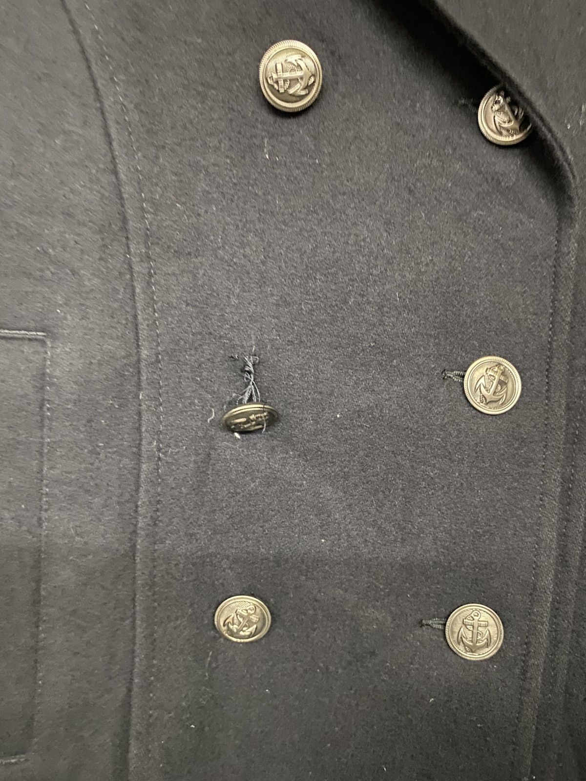 PPFM PPFM Double Breasted Peacot Wool Jacket Size US S / EU 44-46 / 1 - 11 Thumbnail