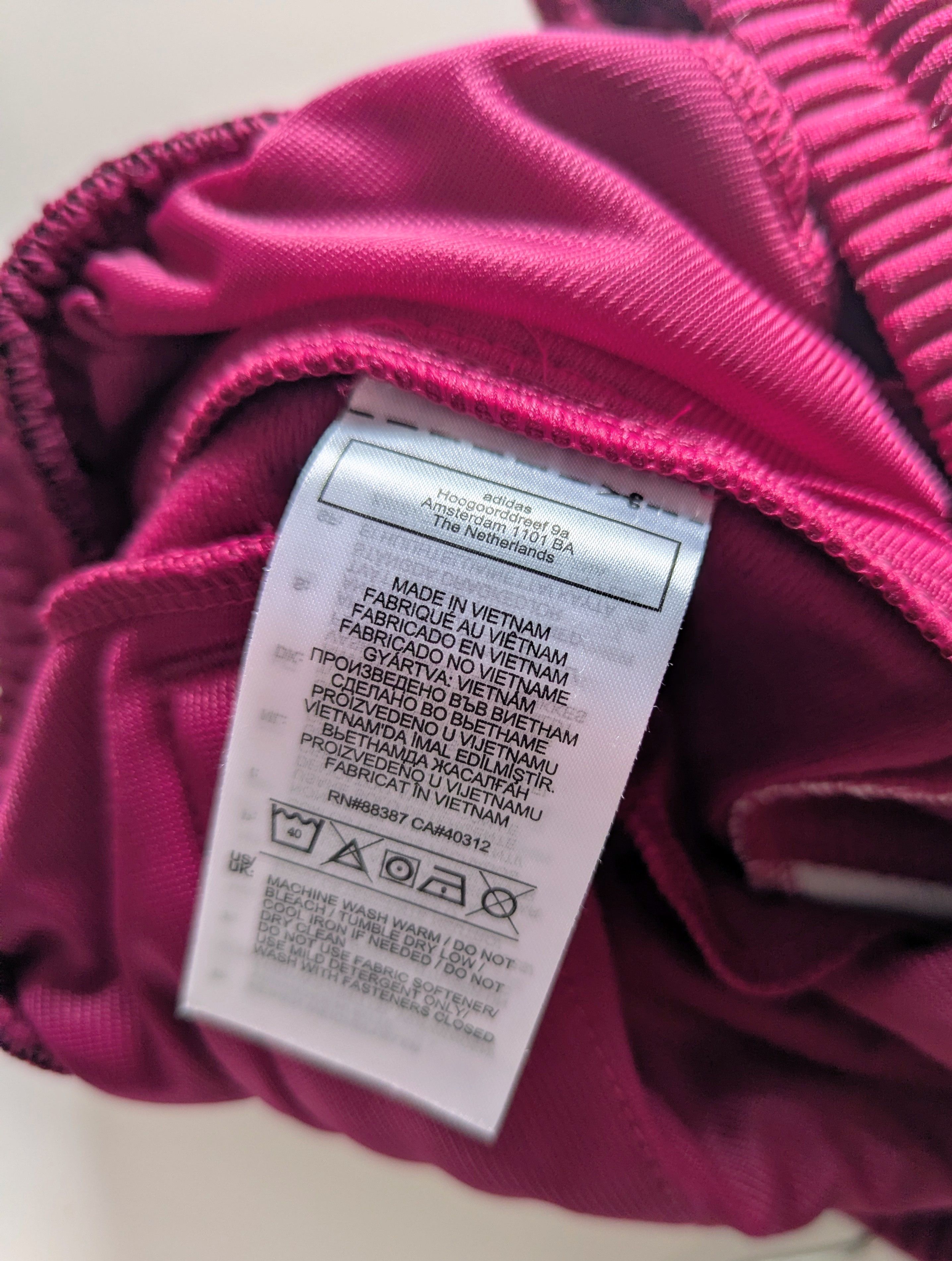 Adidas Rare adidas x Daniëlle Cathari Track Pants Power Berry XS Size 25" / US 0 / IT 36 - 15 Thumbnail