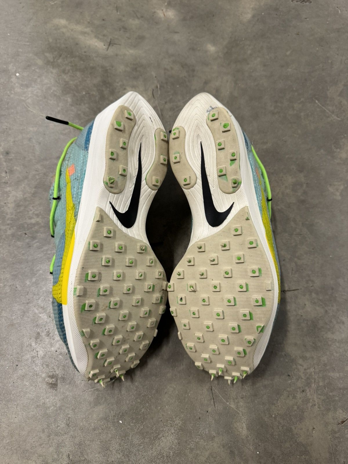 Nike × Off-White Nike Vapor Street WMNS Off-White Polarized Blue Size 12W Size US 12 / IT 42 - 6 Thumbnail
