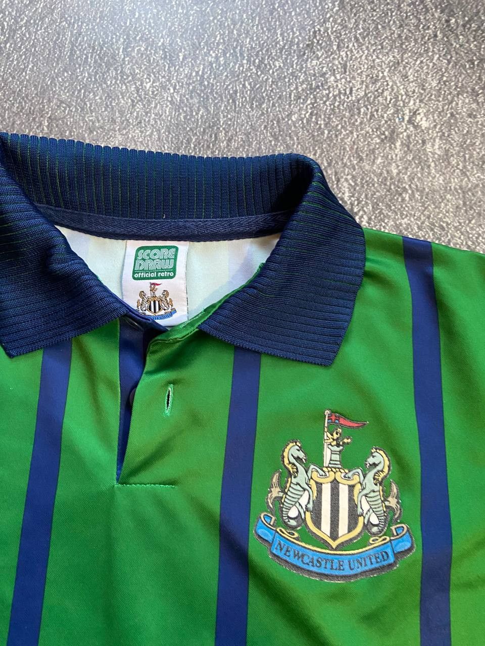 Vintage Vintage Score Draw Newcastle United 1994-1995 jersey Size US M / EU 48-50 / 2 - 3 Thumbnail