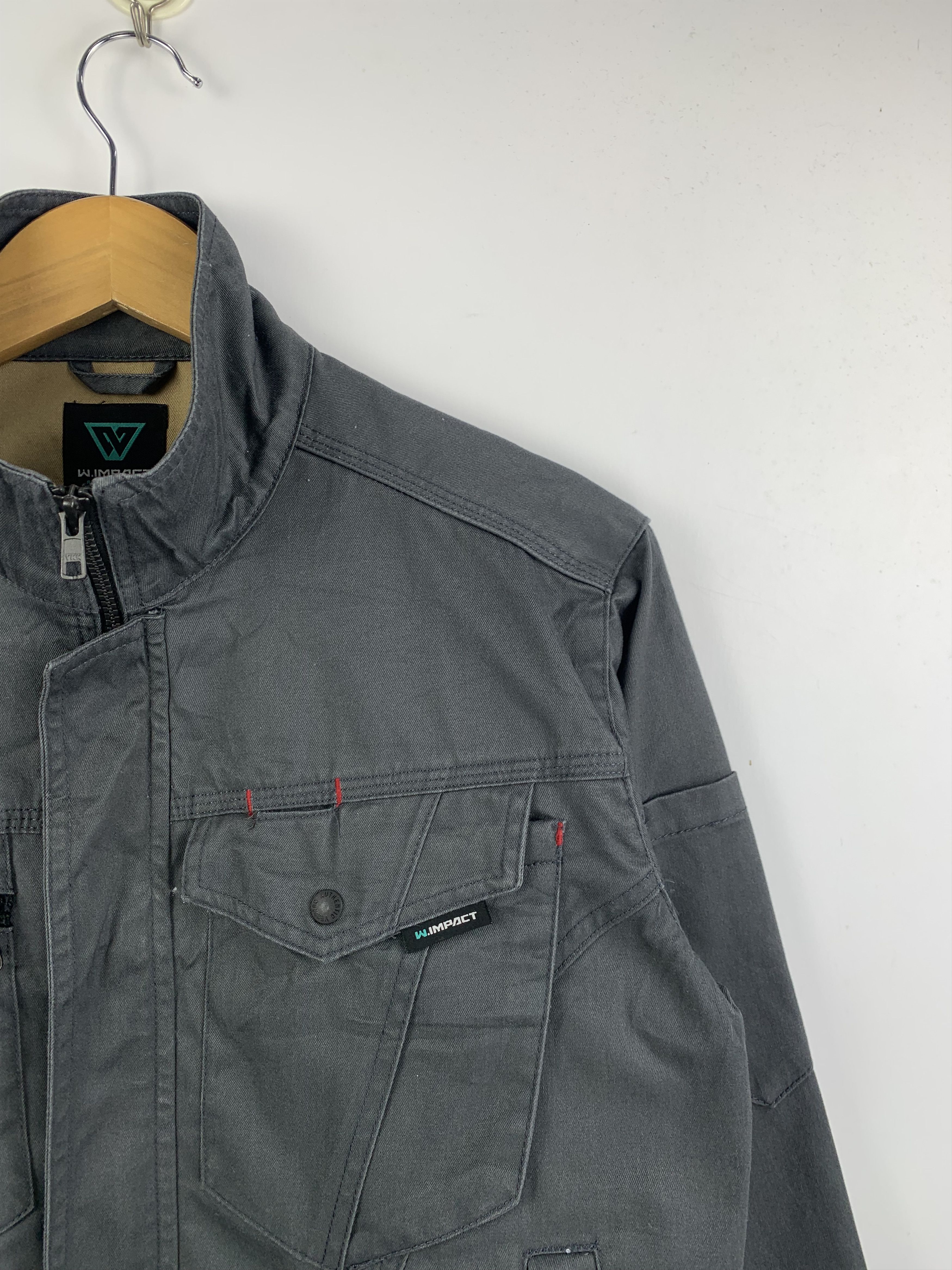 Japanese Brand Vintage Japanese Brand Worker Denim Jacket J1612 Size US M / EU 48-50 / 2 - 9 Thumbnail