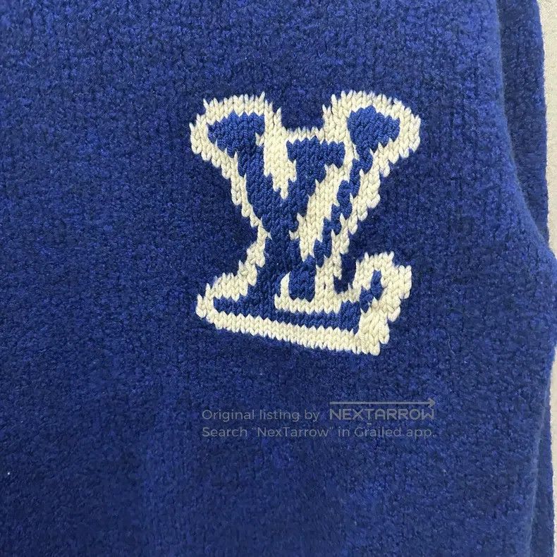 Louis Vuitton Louis Vuitton Inlaid Teddy Sweater Size US XS / EU 42 / 0 - 3 Thumbnail