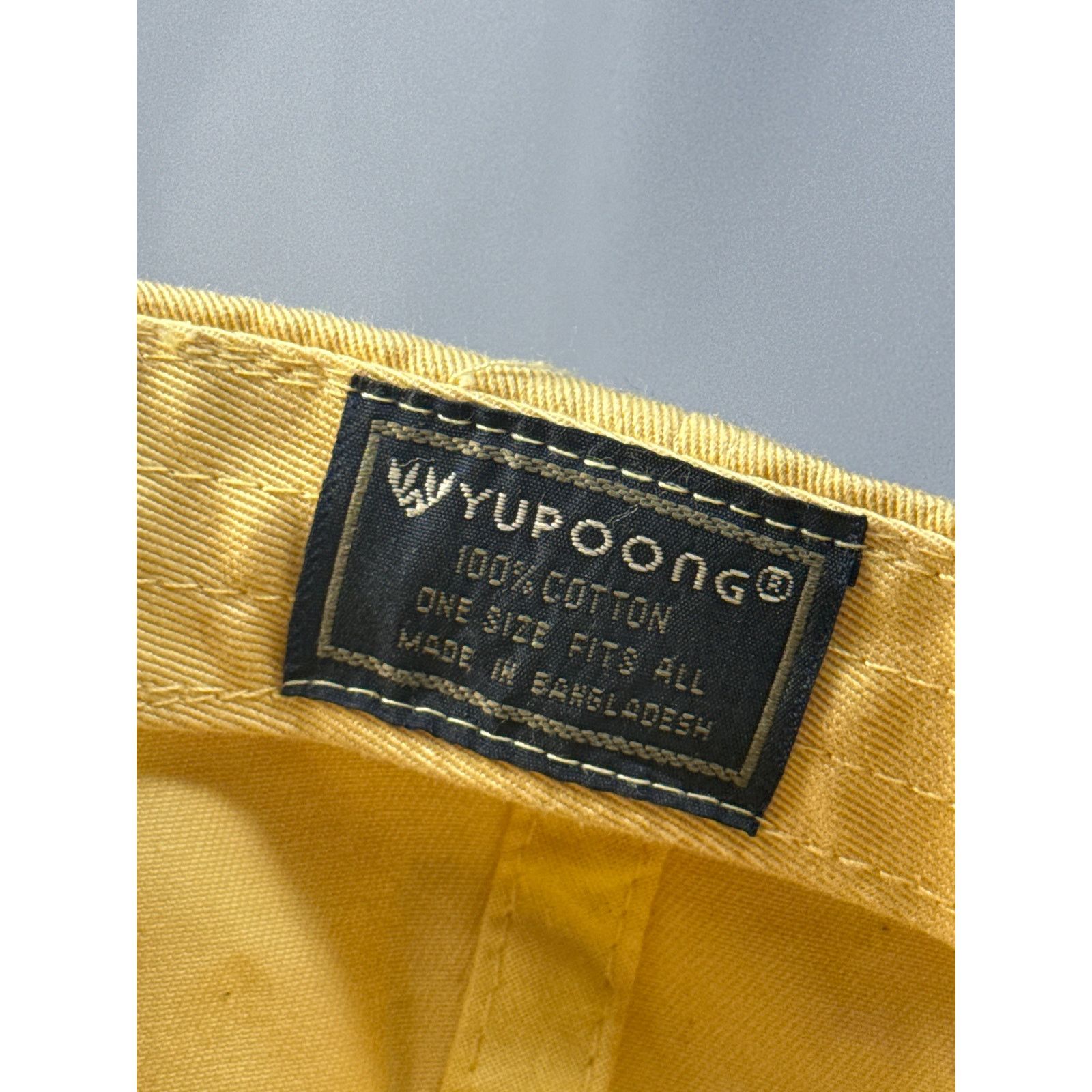 Yupong Yellow Boondoggle Golf Snapback Hat Size ONE SIZE - 6 Thumbnail