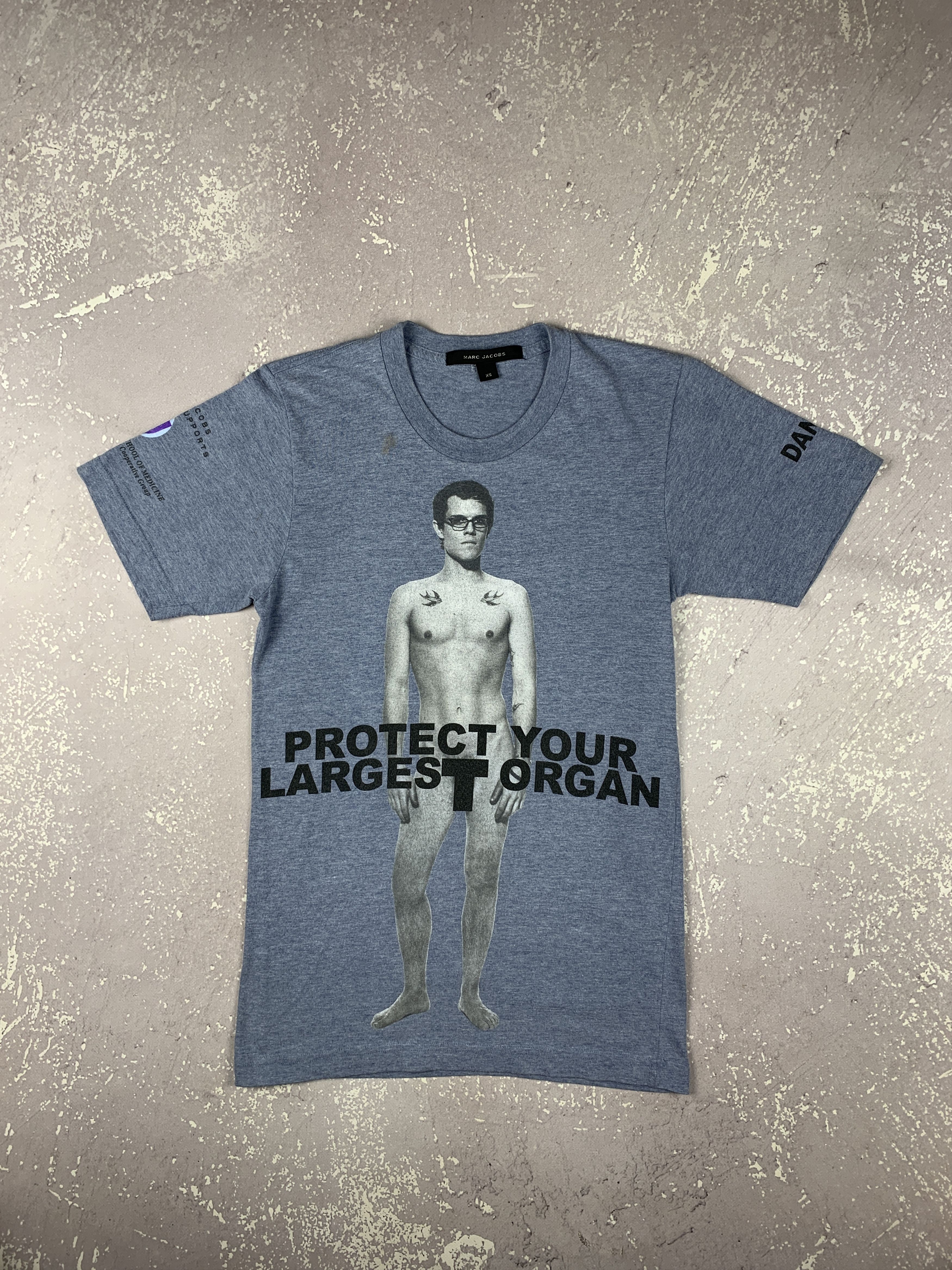 Marc Jacobs RARE Marc Jacobs Protect Your Organ Duffy Naked Daniel Shirt Size US XS / EU 42 / 0 - 1 Thumbnail