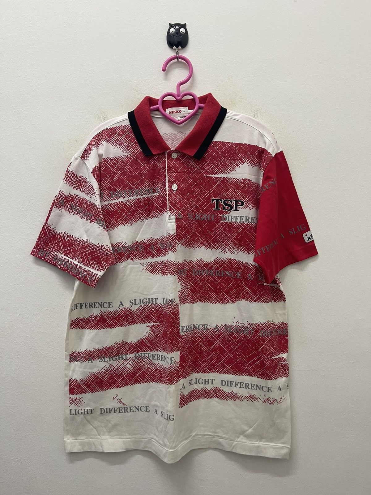 Rare Vintage TSP Nikko JTTA A Slight Difference Polo