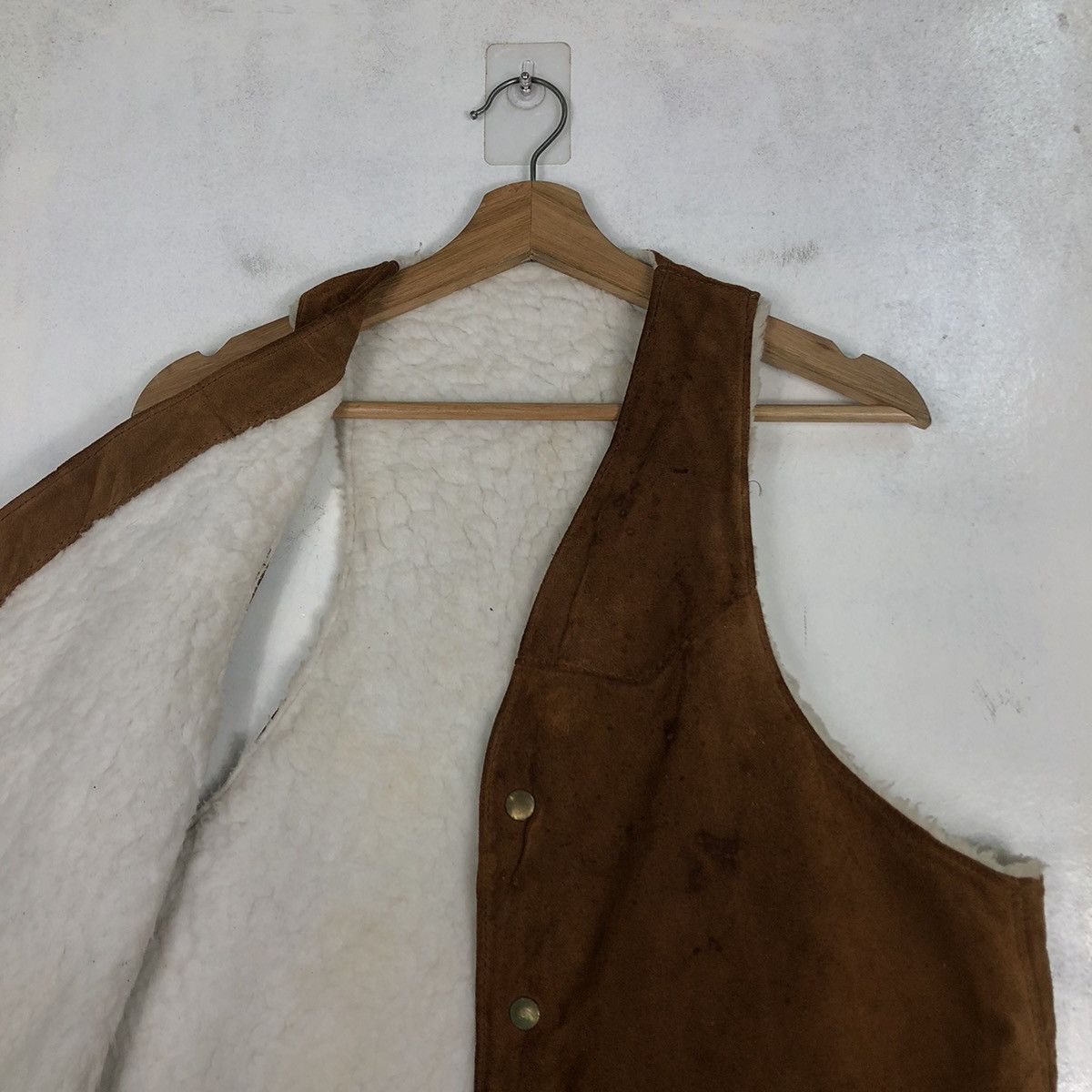 Genuine Leather 🔥Vintage Genuine Leather Vest Jacket Japan Size US M / EU 48-50 / 2 - 10 Thumbnail