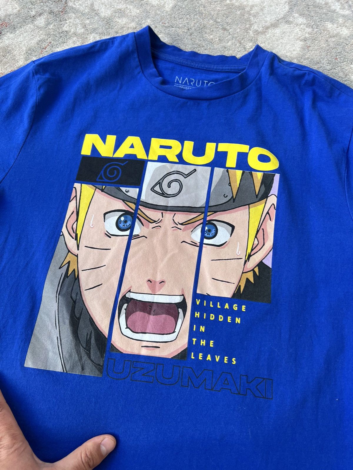 Anime Naruto Uzumaki Vintage Tee Size US M / EU 48-50 / 2 - 2 Thumbnail
