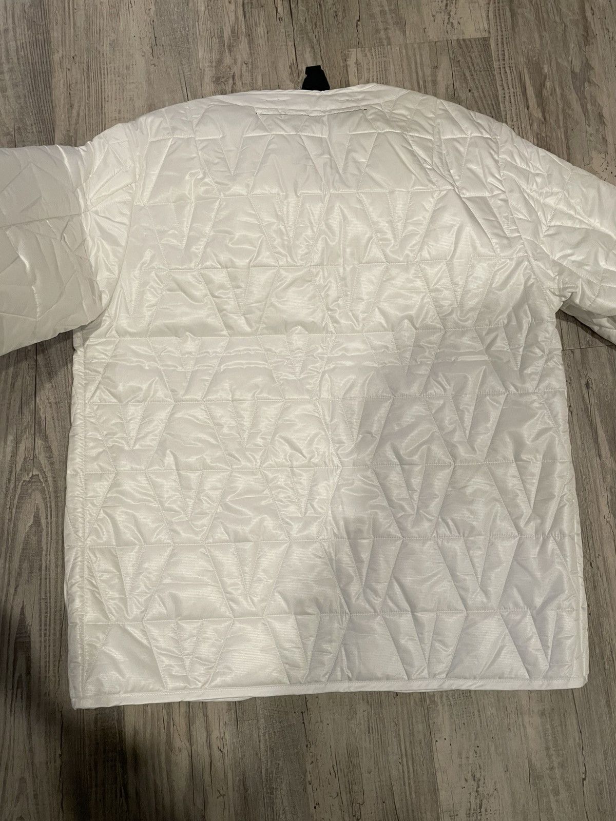 Vlone Vlone white quilted jacket Size US M / EU 48-50 / 2 - 2 Thumbnail