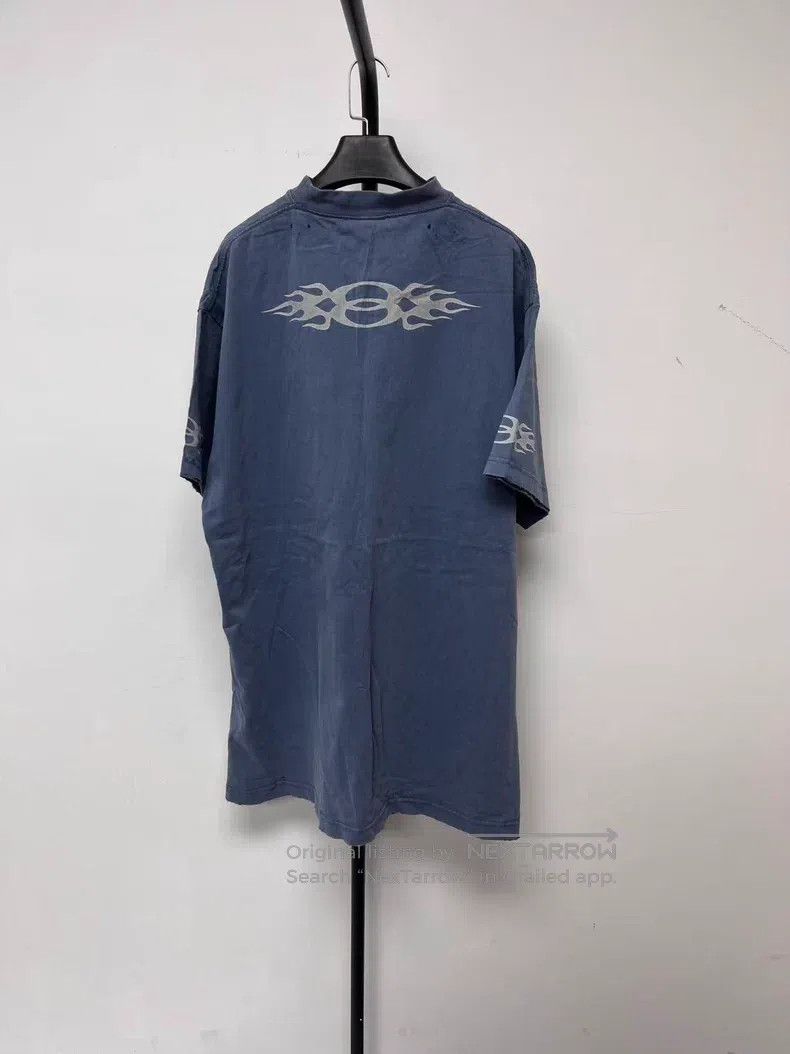 Balenciaga Balenciaga Letter print round neck short sleeve T-shirt Size US L / EU 52-54 / 3 - 2 Thumbnail