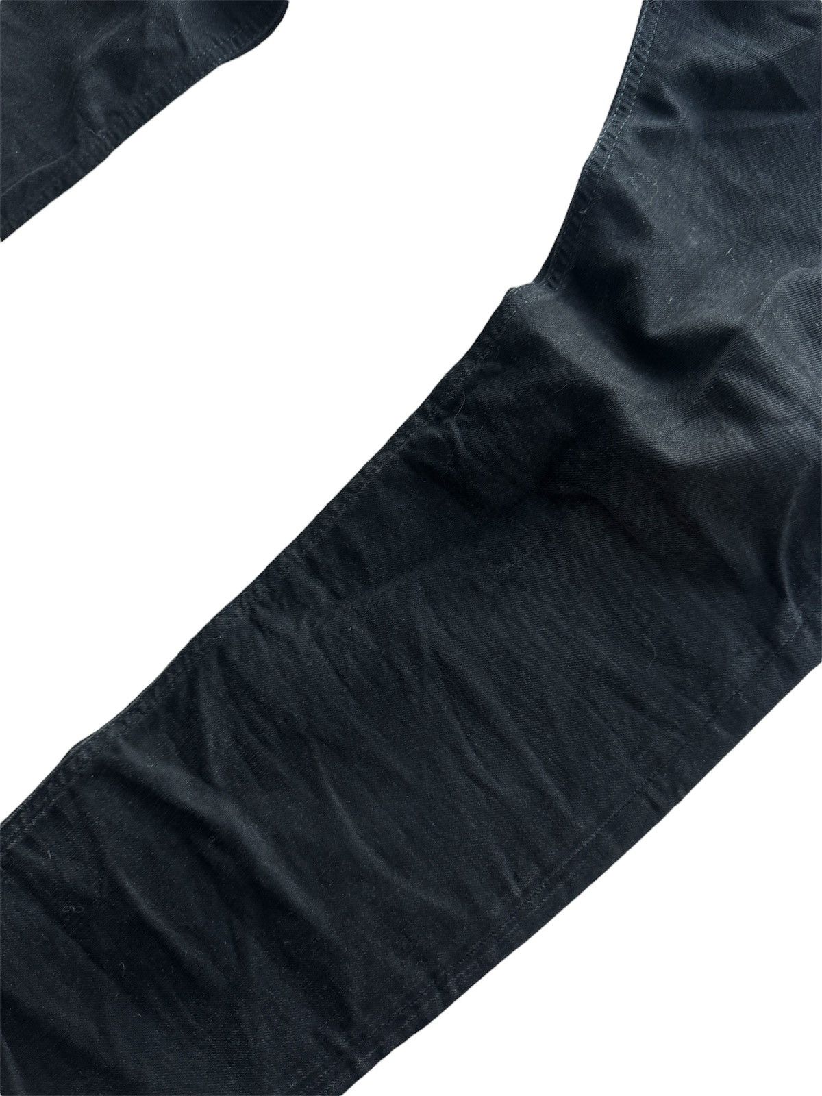 Diesel × Diesel Black Gold Diesel Tepphar Slim Carrot 0666Q Stretch Black Jeans Size US 31 - 4 Thumbnail