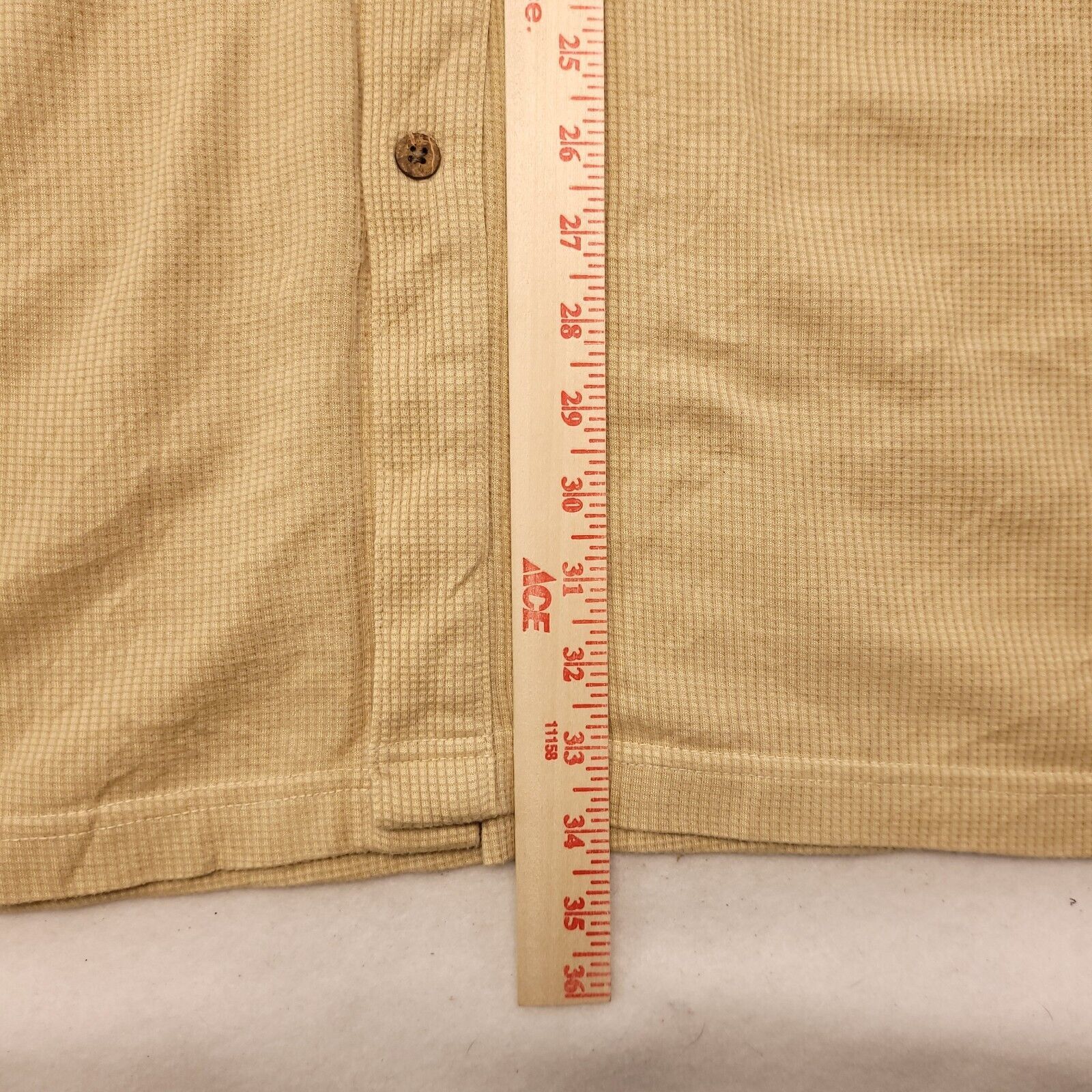 Chaps Chaps Ralph lauren Short Sleeve Shirt Mens Size XL Beige Size US XL / EU 56 / 4 - 8 Thumbnail