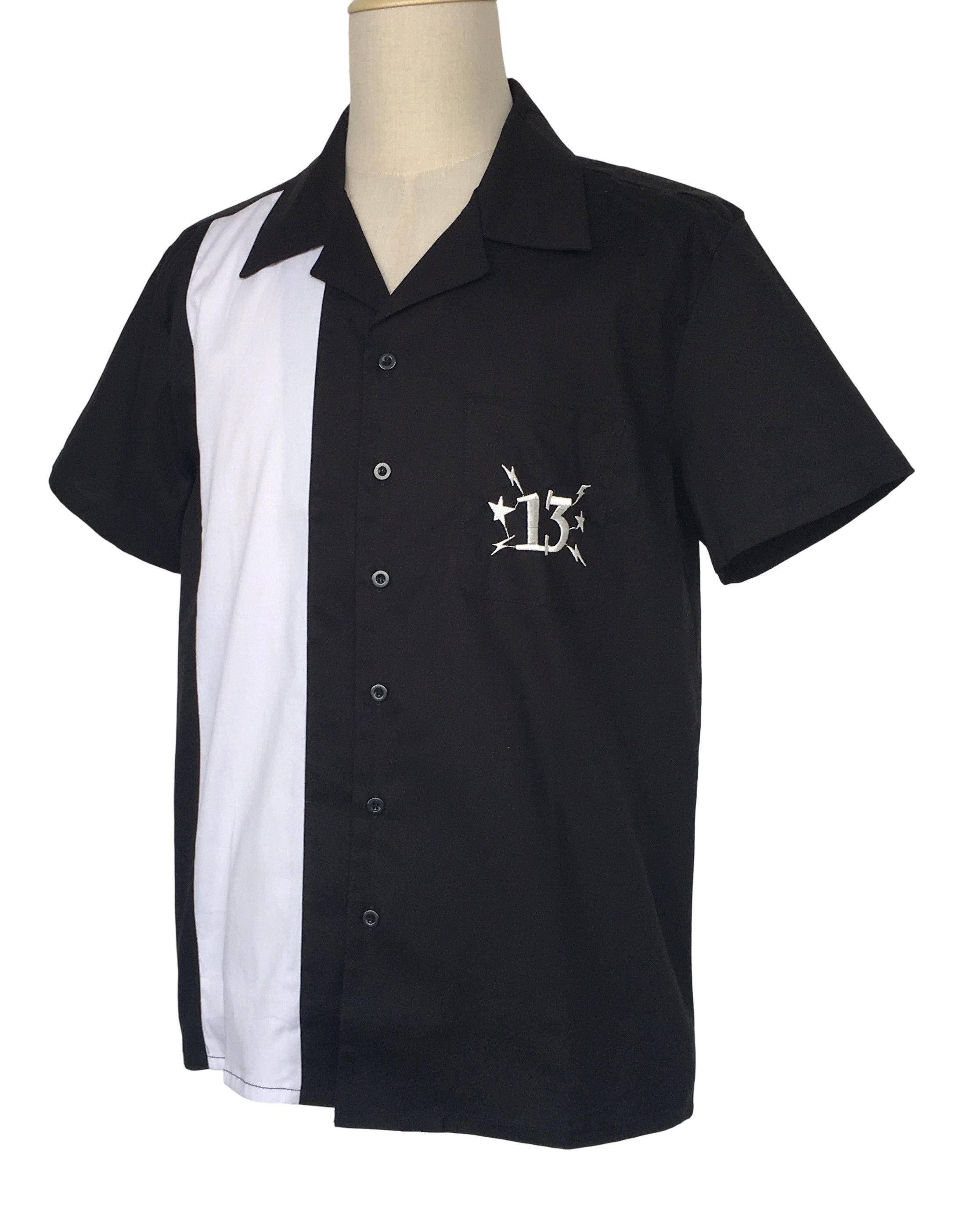 Other Black Embroidery Retro Shirts Short Sleeves-no 13 Size US L / EU 52-54 / 3 - 2 Thumbnail