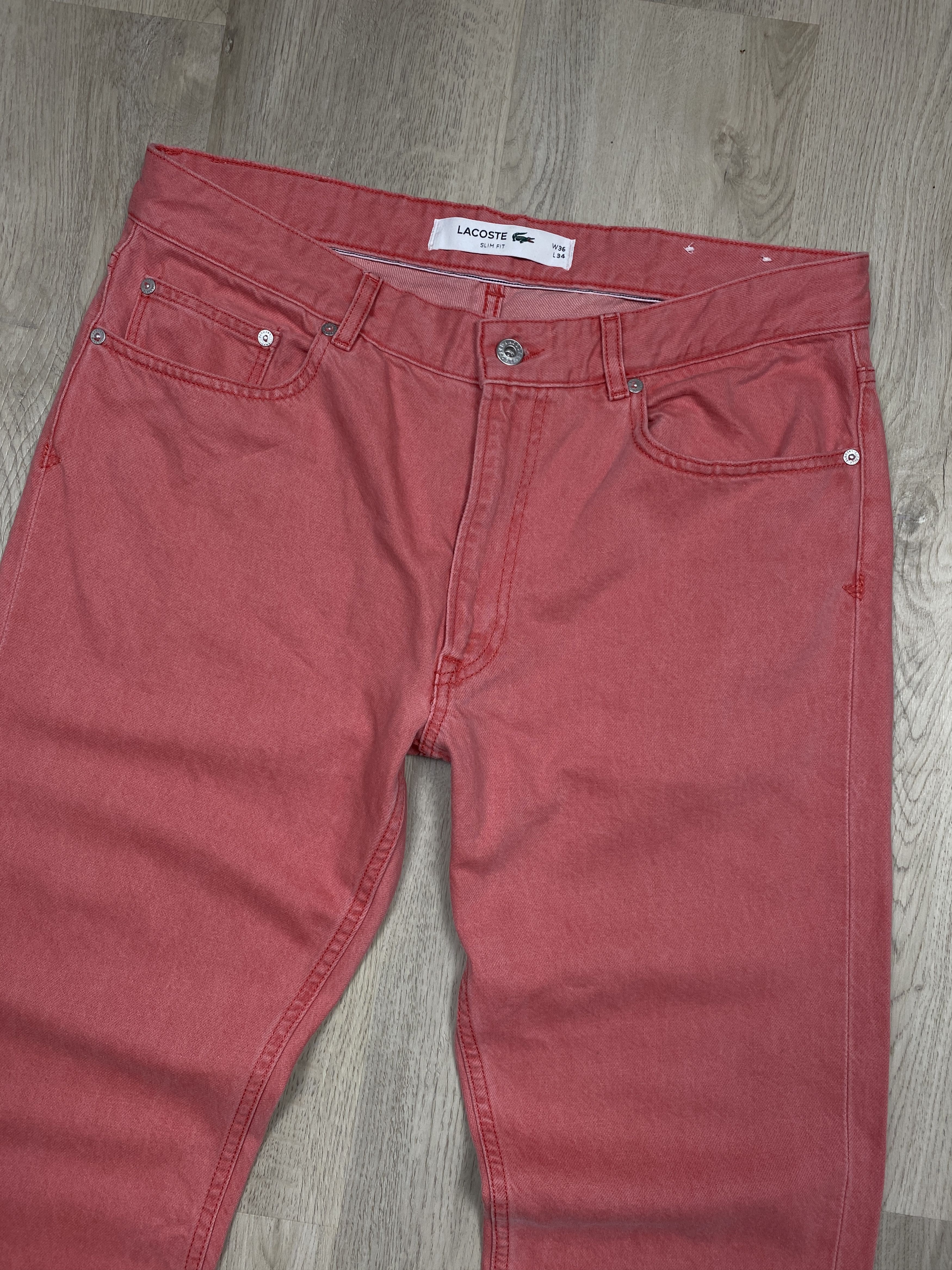 Lacoste Lacoste Mens Chino Pants Size US 36 / EU 52 - 6 Thumbnail