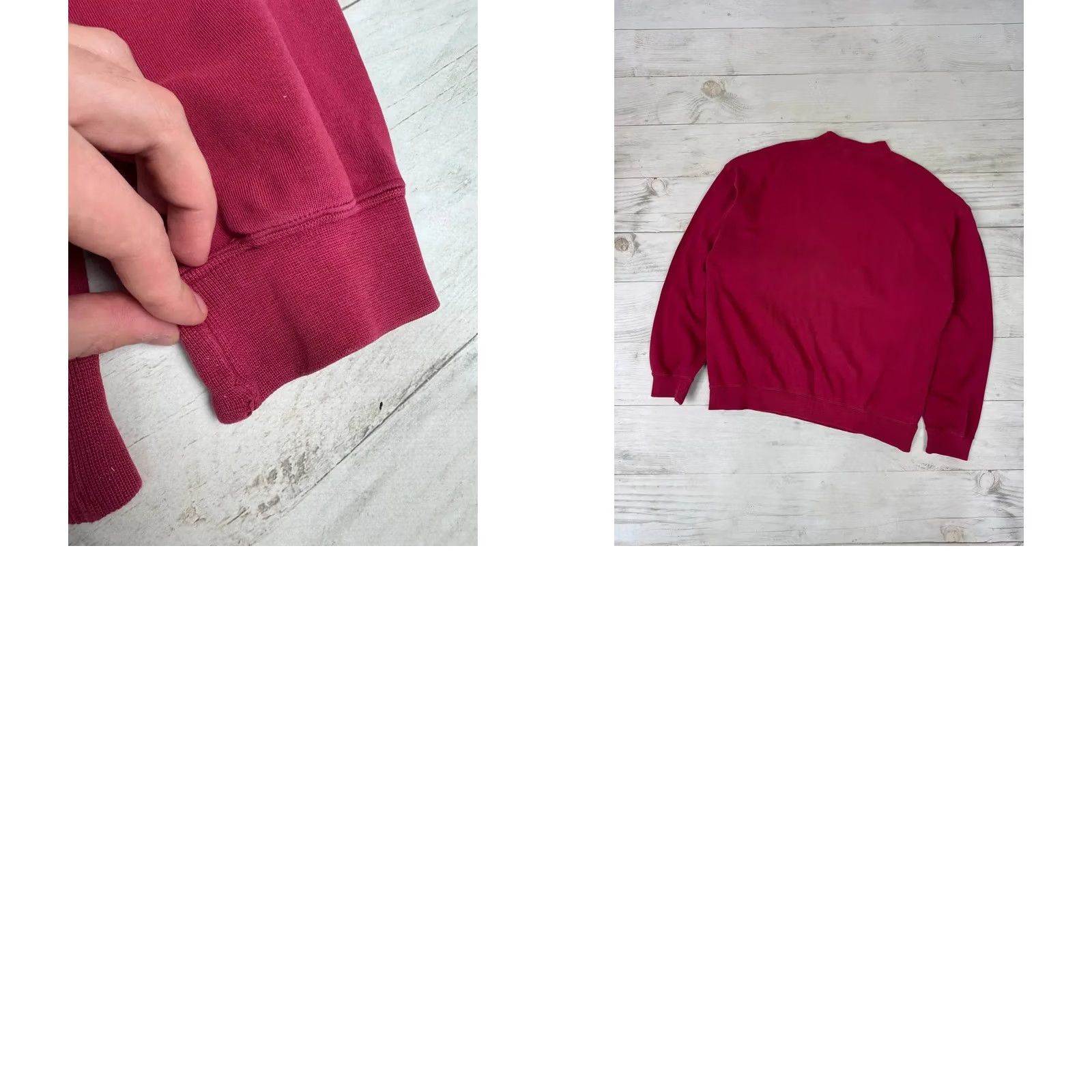 Yves Saint Laurent VINTAGE Saint Laurent Sweatshirt Big Logo 90s Men L Red Logo 90s Mens Sweatshirt Size US L / EU 52-54 / 3 - 9 Thumbnail
