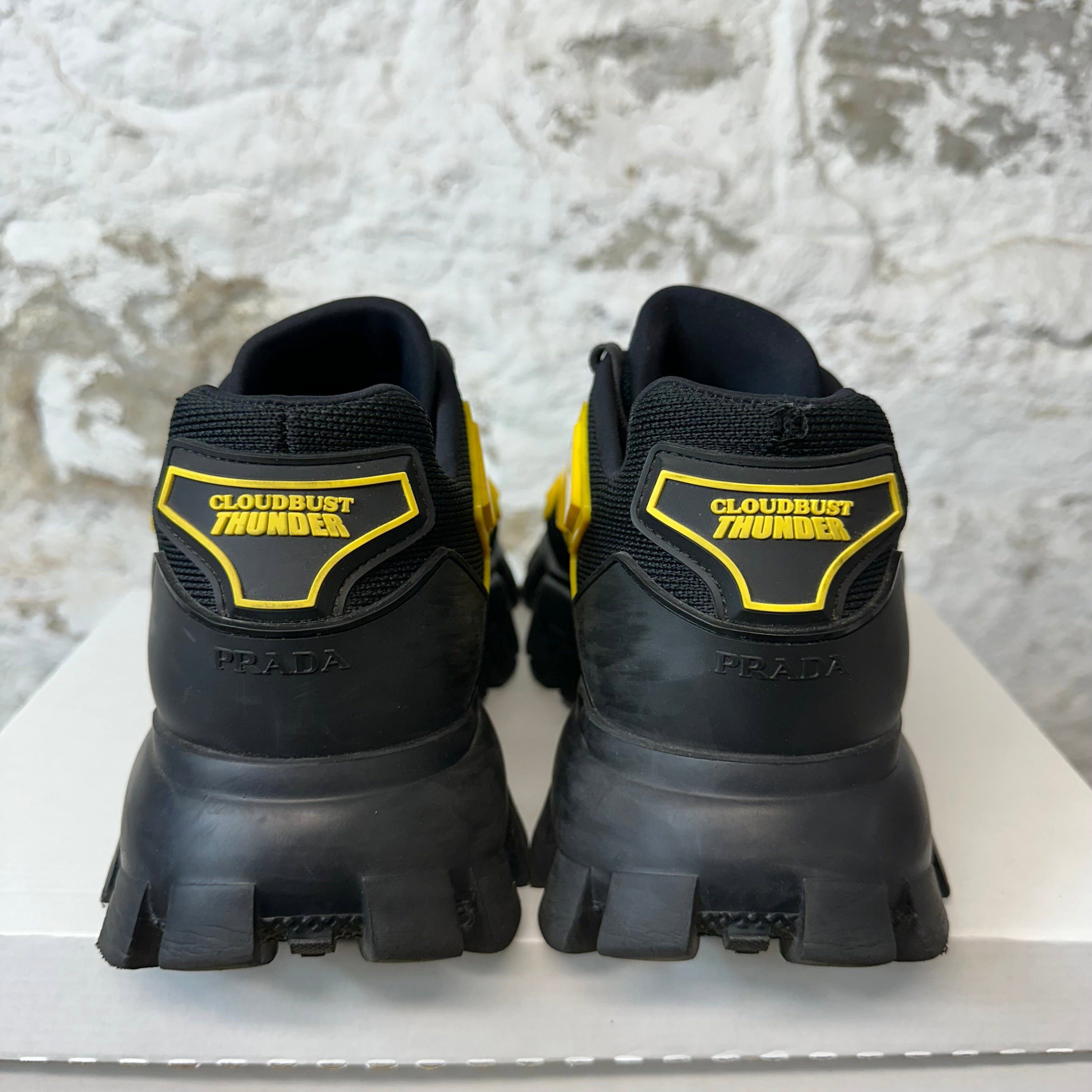 Prada Prada Cloudbust Yellow Black Sneaker Size 7 Size US 7 / EU 40 - 6 Thumbnail