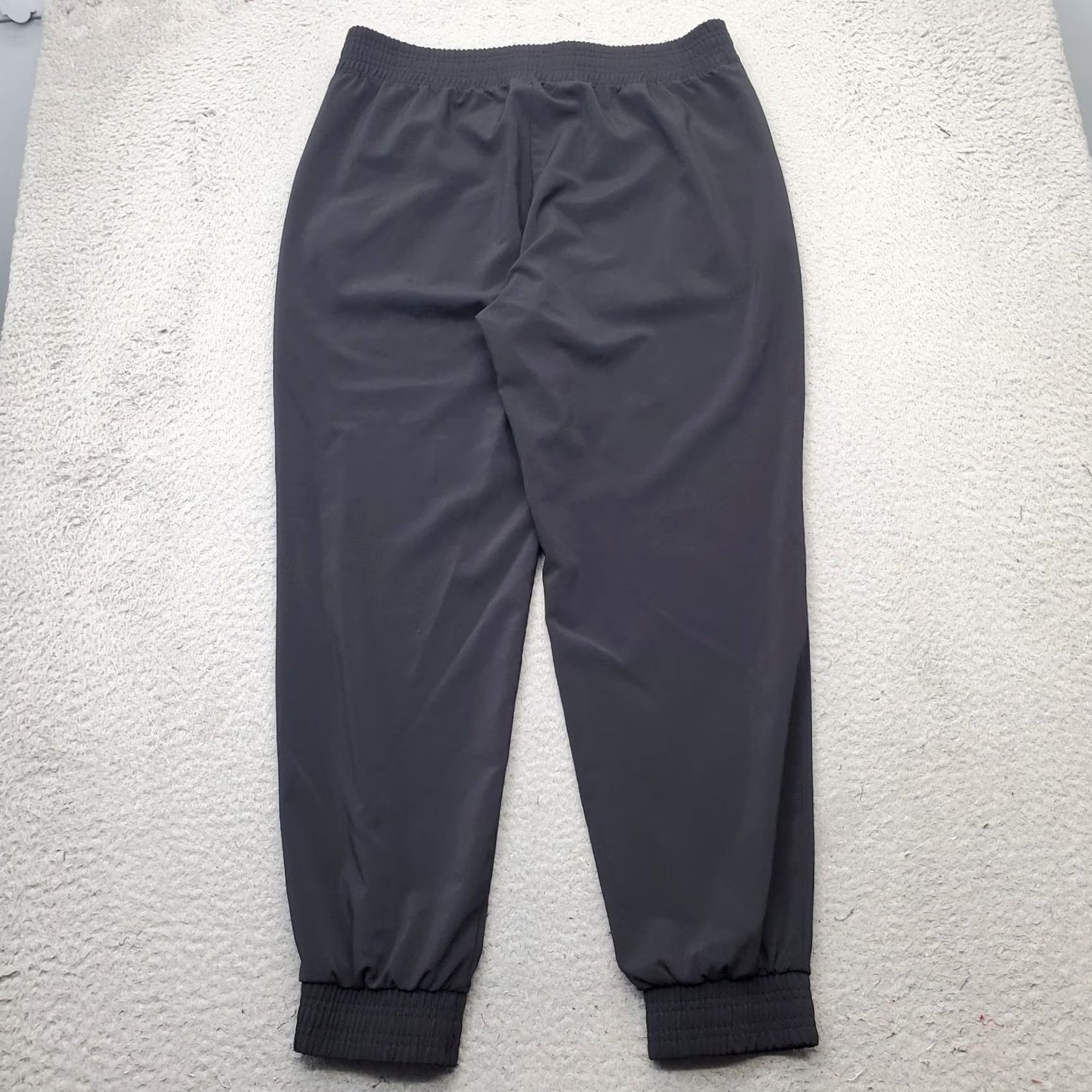 Calvin Klein Calvin Klein Jogger Pants Womens M Black Embroidered Logo Stretch Elastic Waist Size 32" / US 10 / IT 46 - 2 Thumbnail