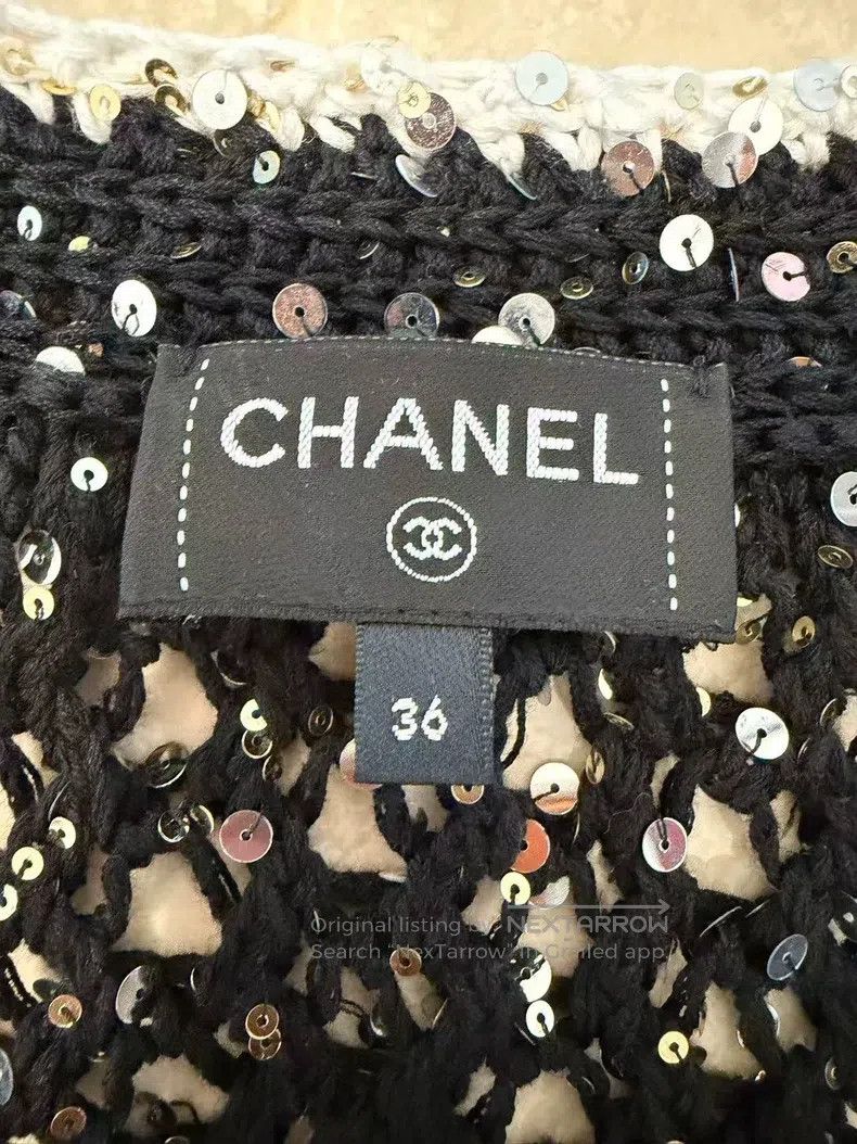 Chanel Chanel 23S high-fixed sequin cardigan coat Size XS / US 0-2 / IT 36-38 - 3 Thumbnail