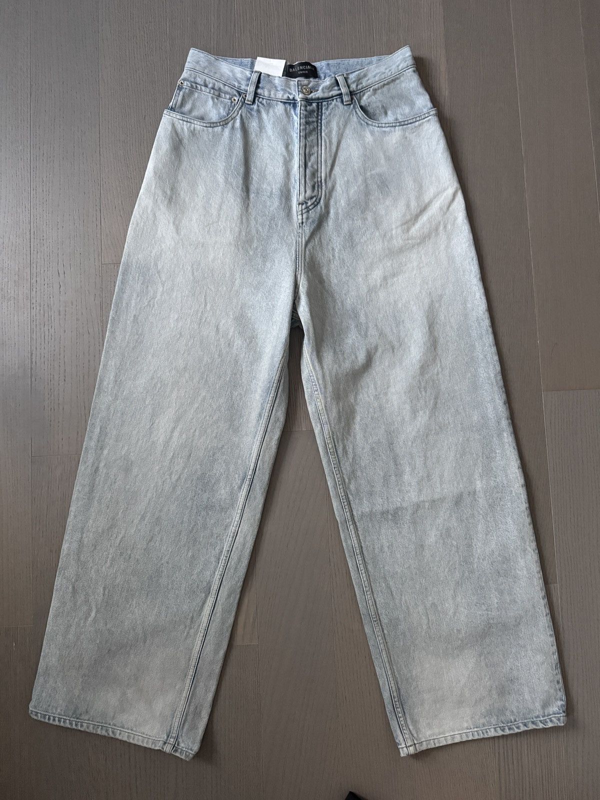 Balenciaga Balenciaga Sticker Baggy Jeans Size US 32 / EU 48 - 2 Thumbnail