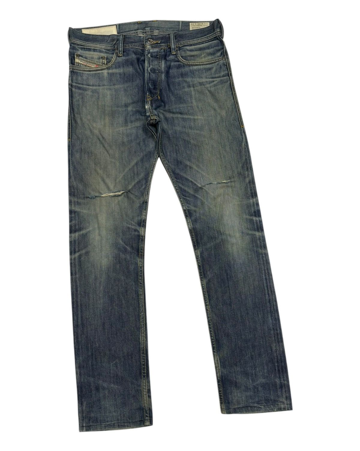 Diesel Vintage Diesel Turbo Wash Distressed Denim Jeans Size US 32 / EU 48 - 5 Thumbnail