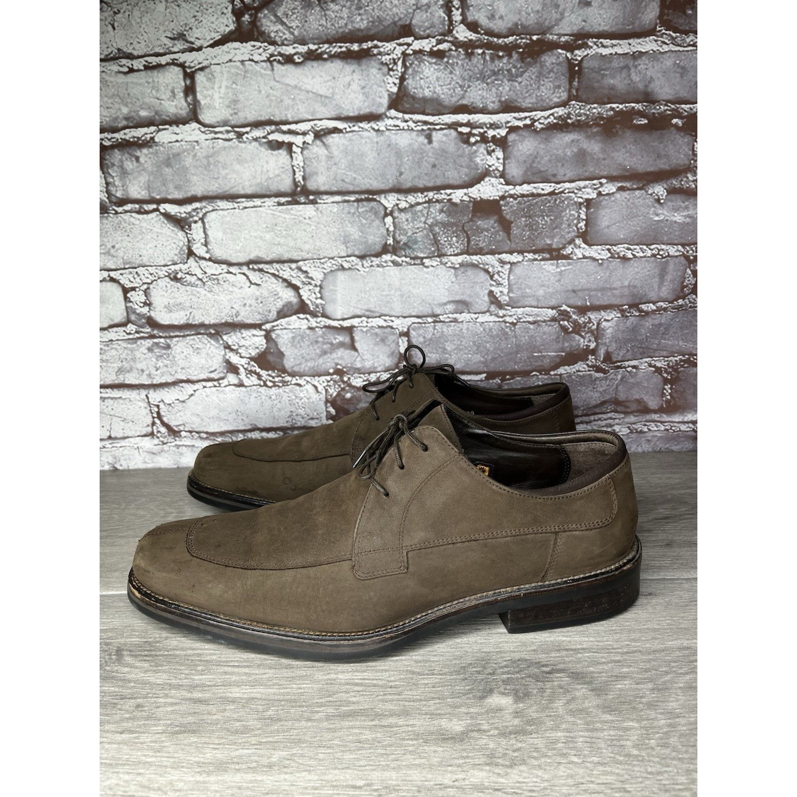 Cole Haan Cole Haan Brown Nubuck Leather Split Oxfords Waterproof Shoe Size US 10.5 / EU 43-44 - 19 Thumbnail
