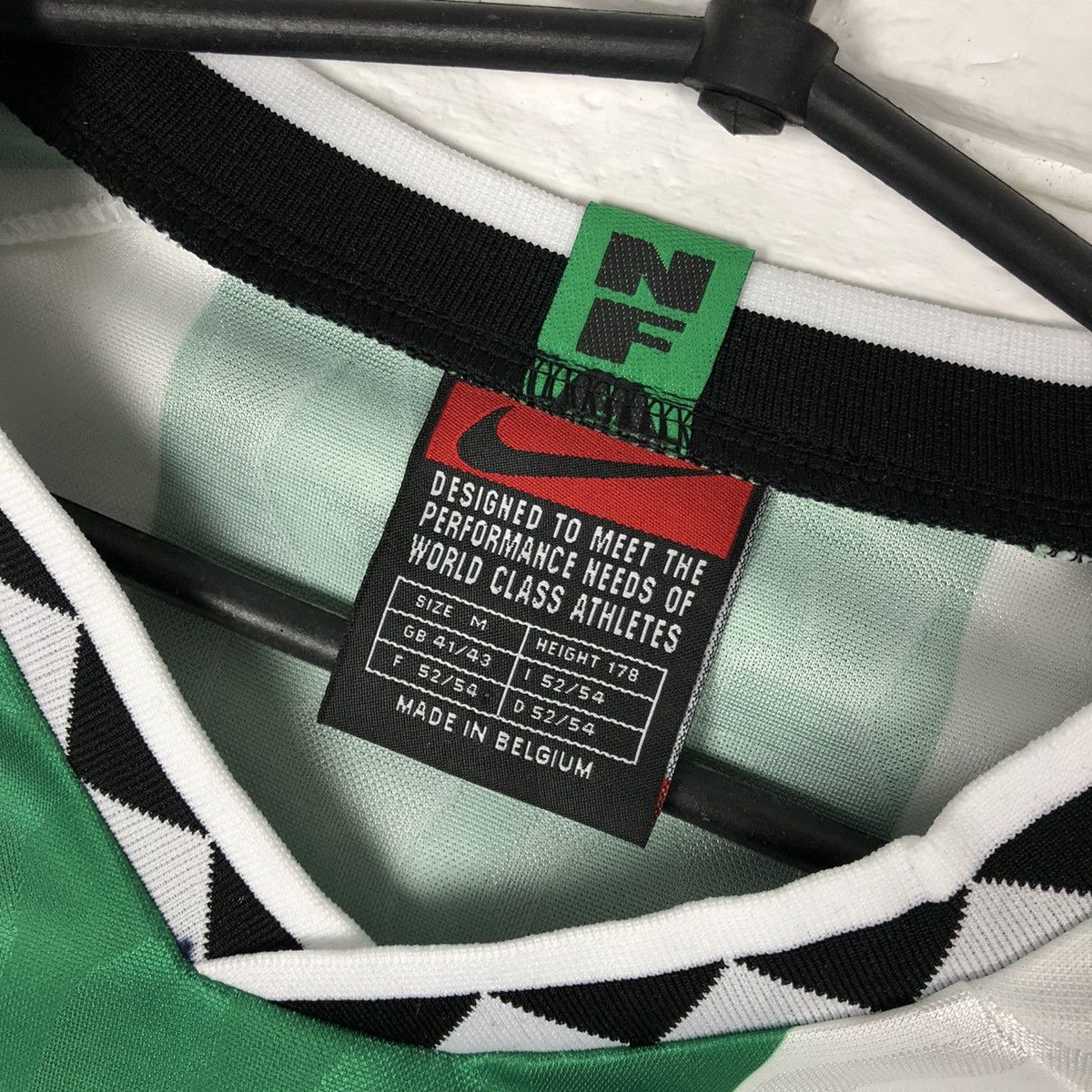 Nike × Vintage Retro Nigeria national team 1996 away jersey vintage nike Size US M / EU 48-50 / 2 - 5 Thumbnail