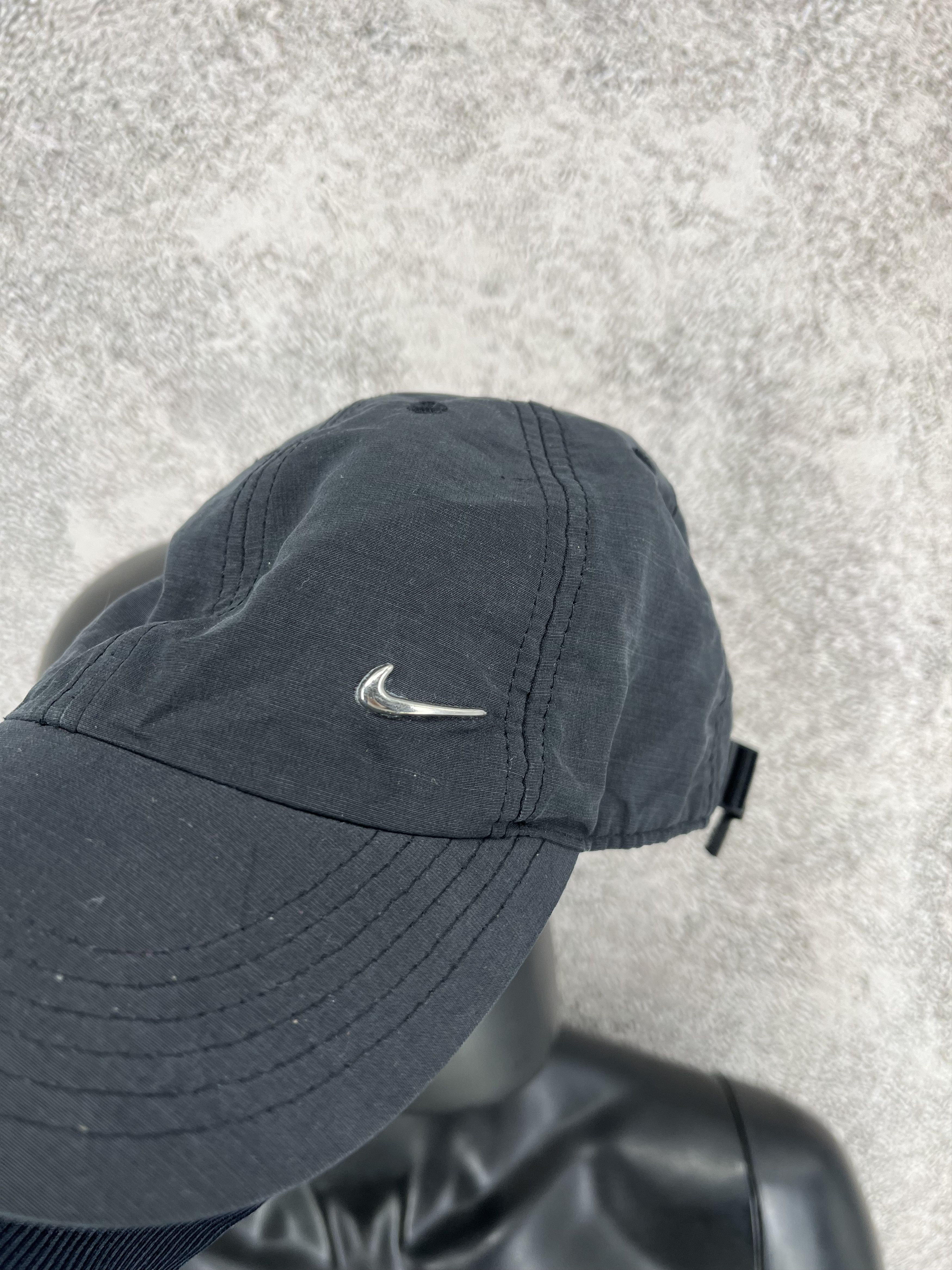 Nike Drill vintage Drip Nike metal swoosh ghotic cap hat opium Size ONE SIZE - 7 Thumbnail