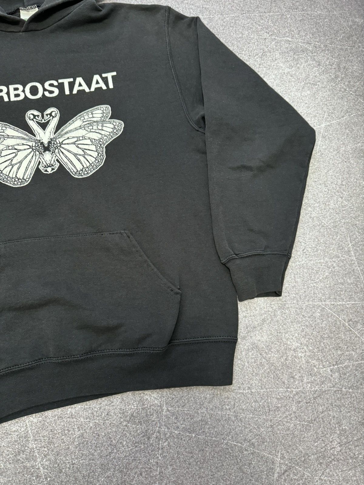 Vintage Vintage TURBOSTAAT Band Punk Rock Hoodie Rare Size US M / EU 48-50 / 2 - 4 Thumbnail