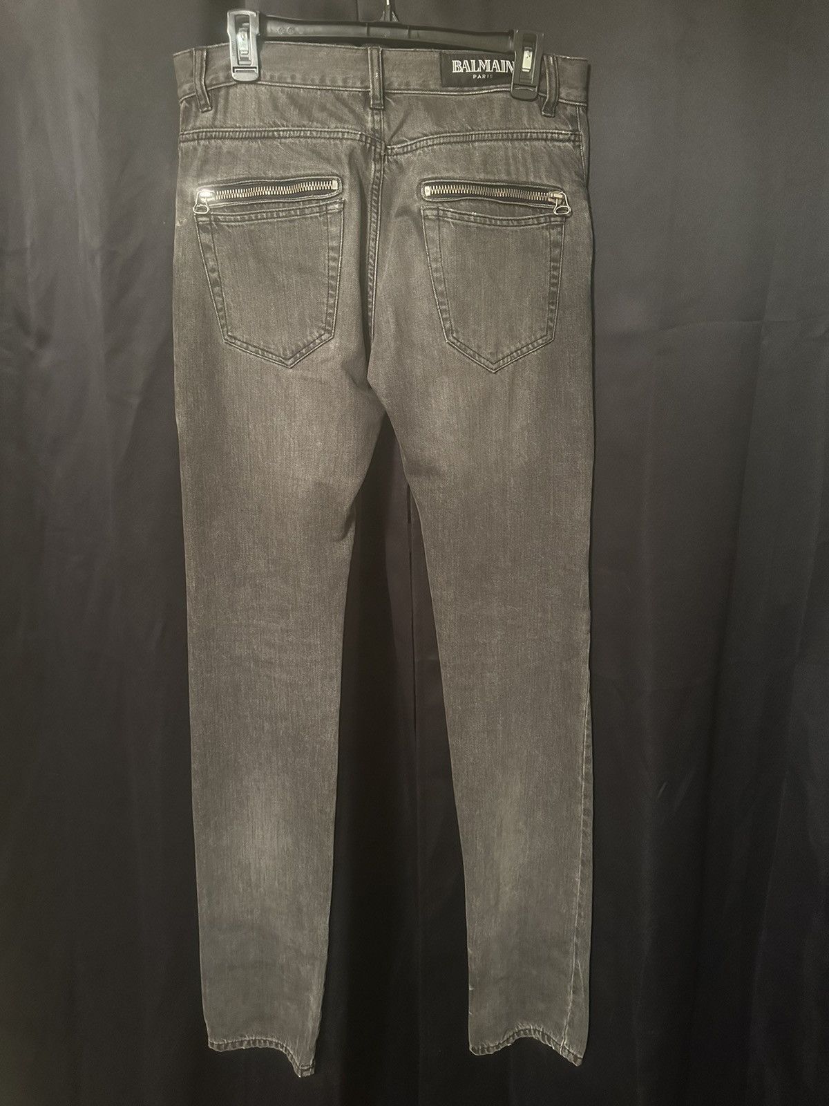 Balmain Decarnin Era Zipper Pocket Denim Size US 30 / EU 46 - 3 Thumbnail