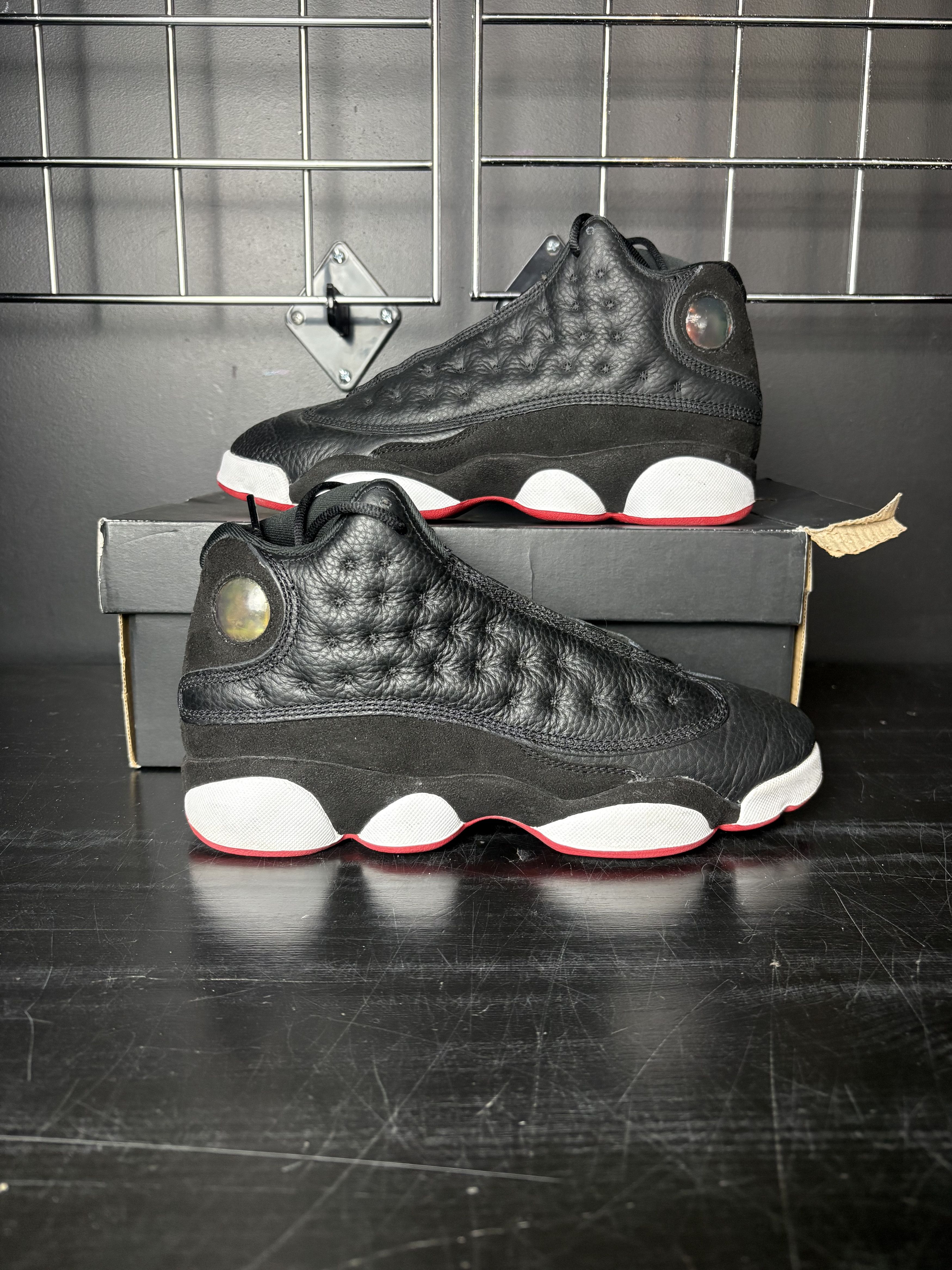 Jordan Retro 13 “Playoffs” Black/White/Red Retro Basketball Sneakers Air Jordan 13 Playoffs | 414571-062 | Laced main image 2