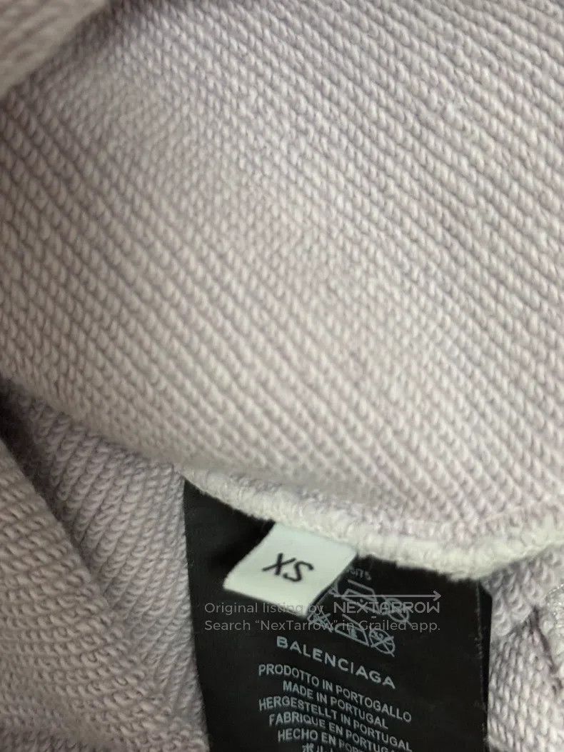 Balenciaga Balenciaga Hooded sweatshirt Size US XS / EU 42 / 0 - 4 Thumbnail