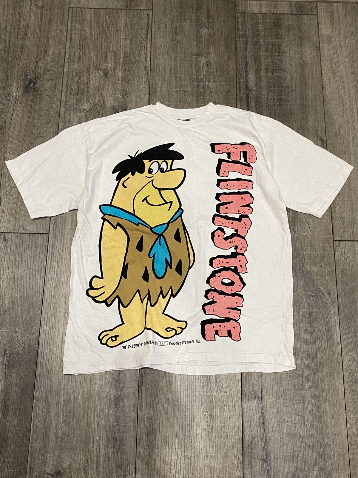 Vintage The Flintstone Vintage 90s T-shirt Xl | Grailed