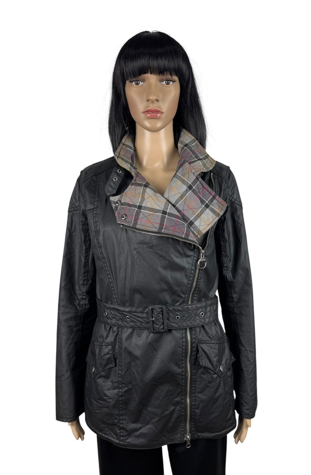 Barbour Barbour International Freda Wax Coat Belted size UK12 US8 Size M / US 6-8 / IT 42-44 - 3 Thumbnail