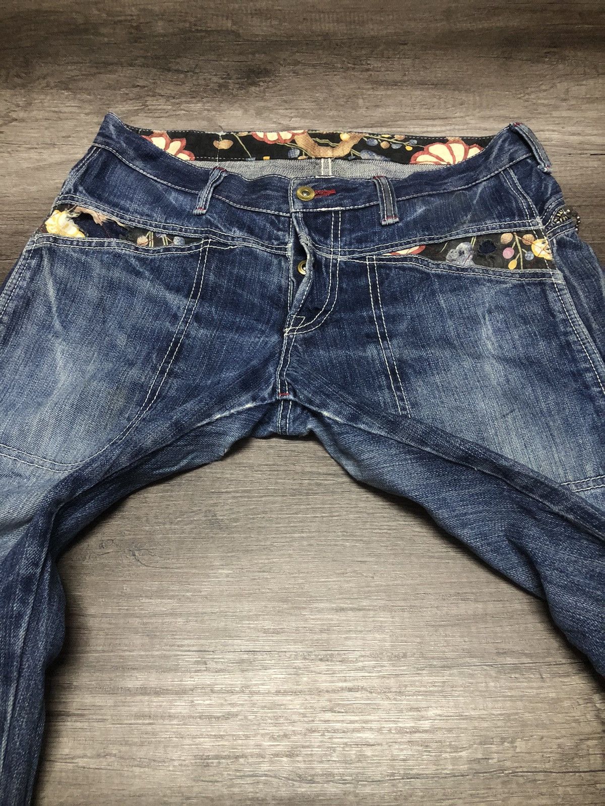 Eternal × Japanese Brand VINTAGE ENTERNAL DENIM JEANS Size US 32 / EU 48 - 23 Thumbnail