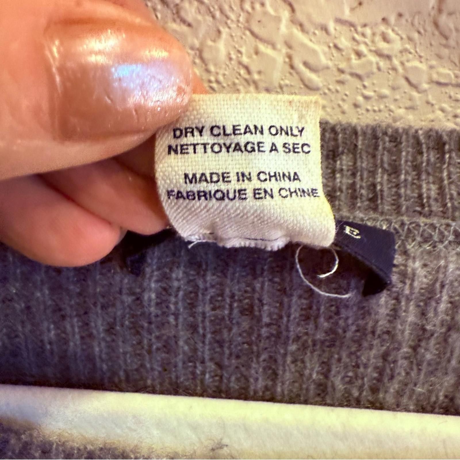 Other Demylee Women’s Cashmere Sweater in Gray Sz M Size M / US 6-8 / IT 42-44 - 6 Thumbnail