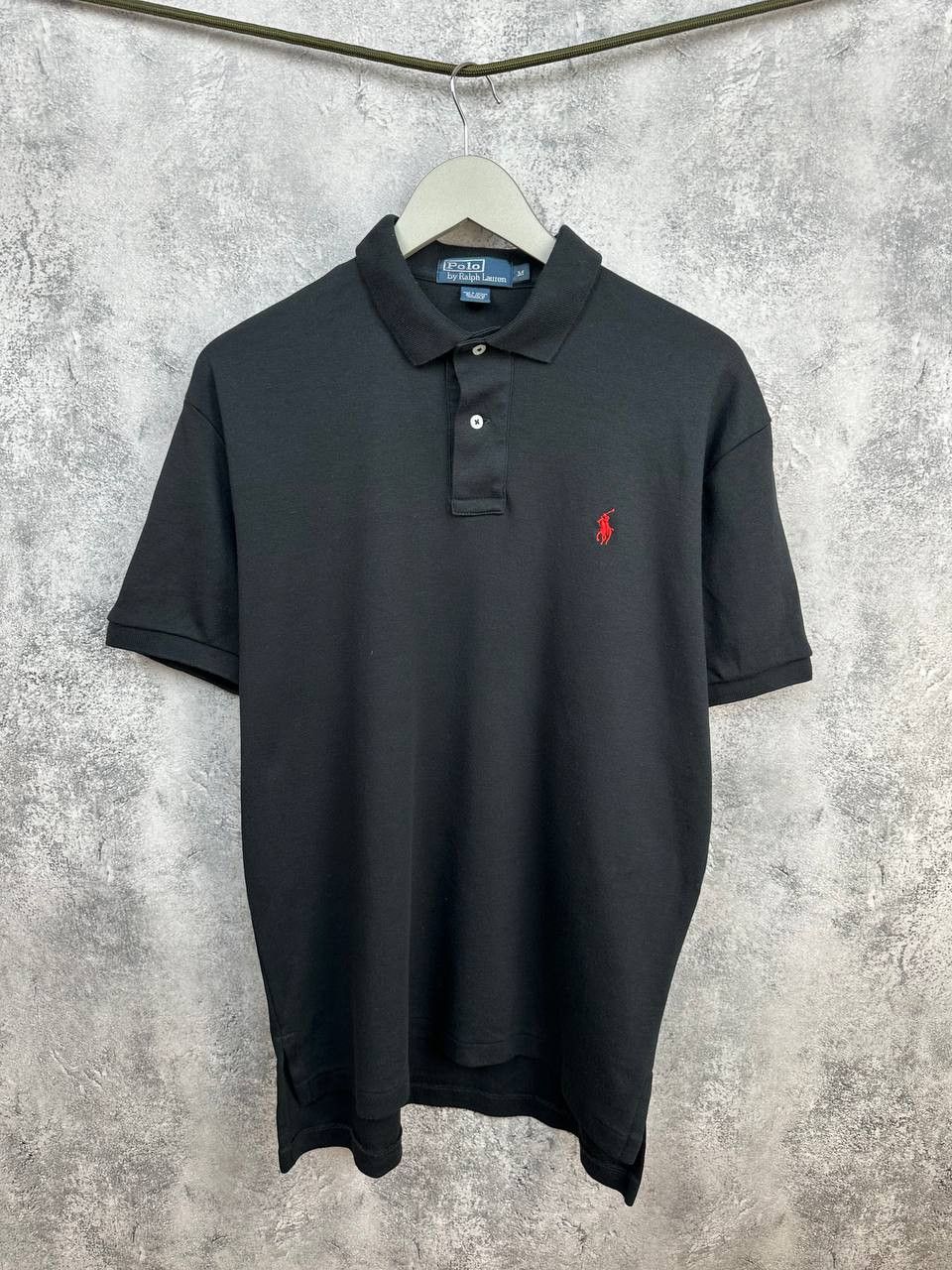 Polo Ralph Lauren Polo Ralph Lauren Vintage Polo Shirt Black Old Money SS Size US M / EU 48-50 / 2 - 1 Thumbnail