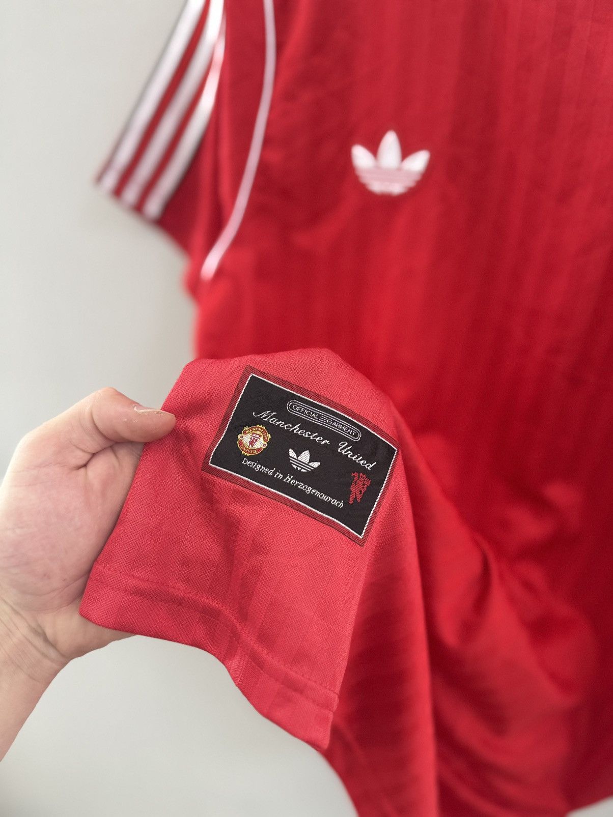 Adidas Manchester United Icon Jersey T-Shirt Size S Size US S / EU 44-46 / 1 - 6 Thumbnail
