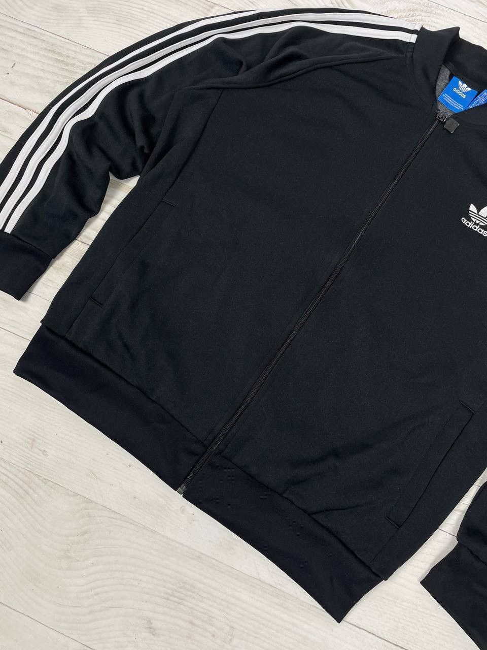 Adidas Adidas Track Top Jacket Bomber Strips Tracksuit Y2K Size US XL / EU 56 / 4 - 3 Thumbnail